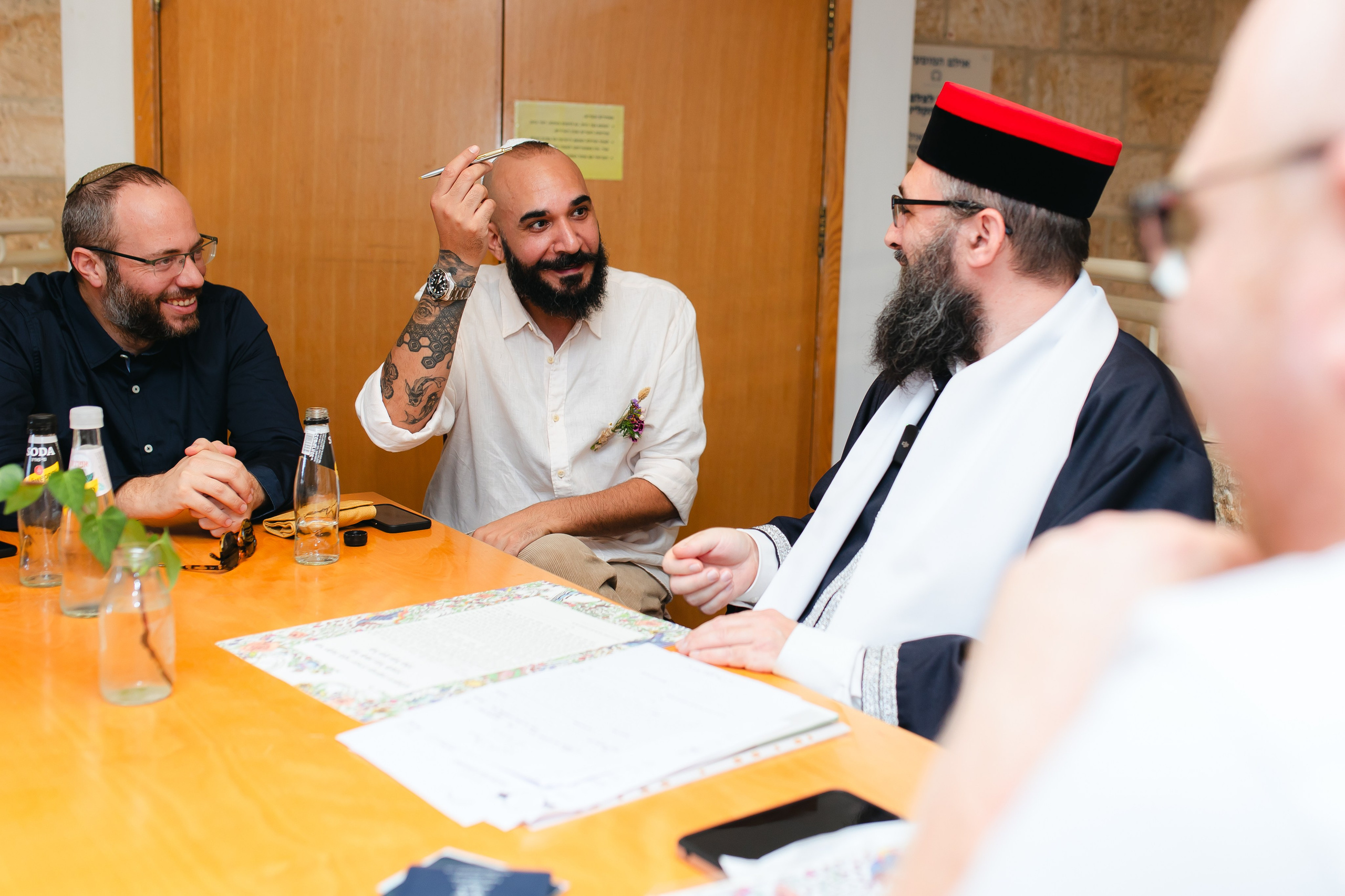 MORNING WEDDING AT YAMIN MOSHE. PHOTOGRAPHER IN ISRAEL