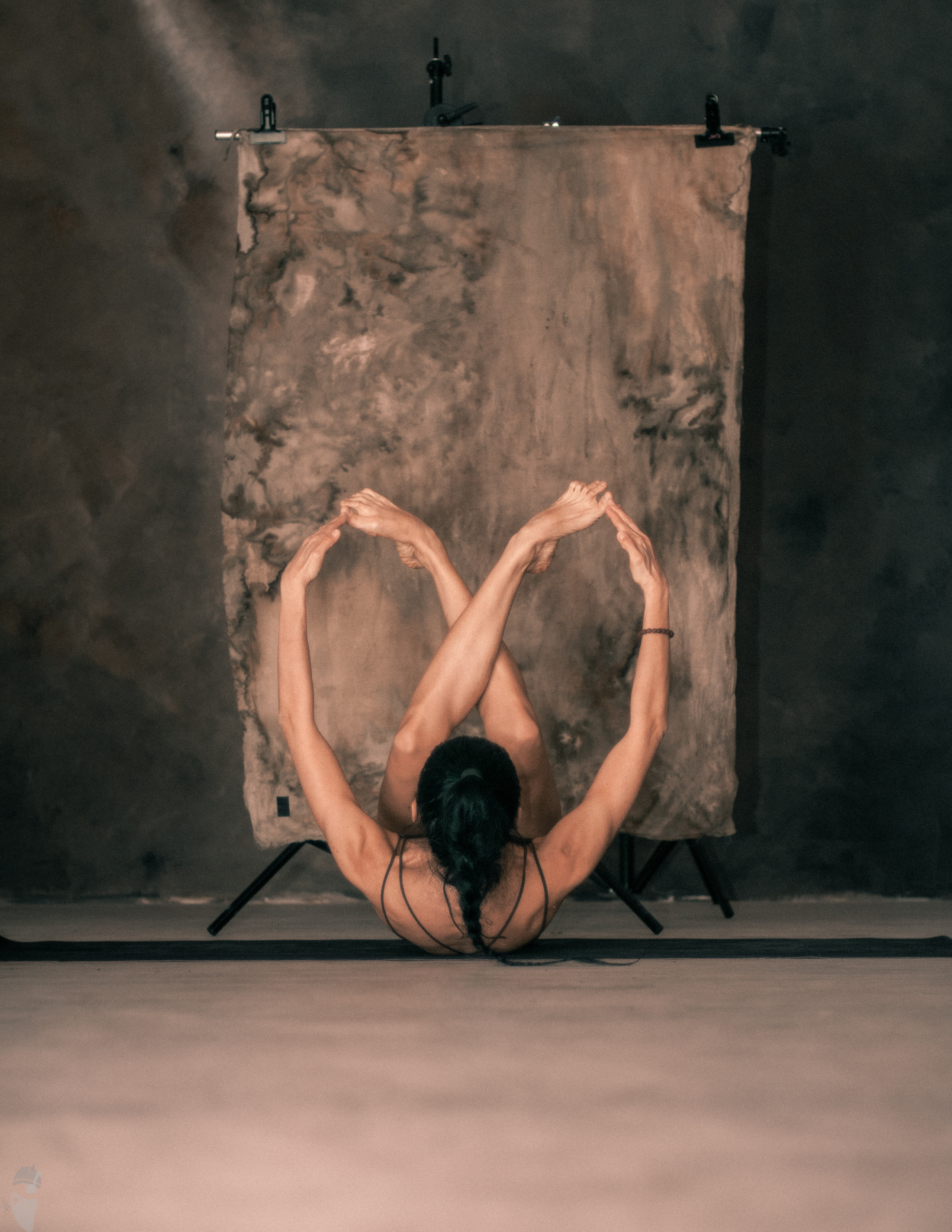 YOGA coffee backdrop