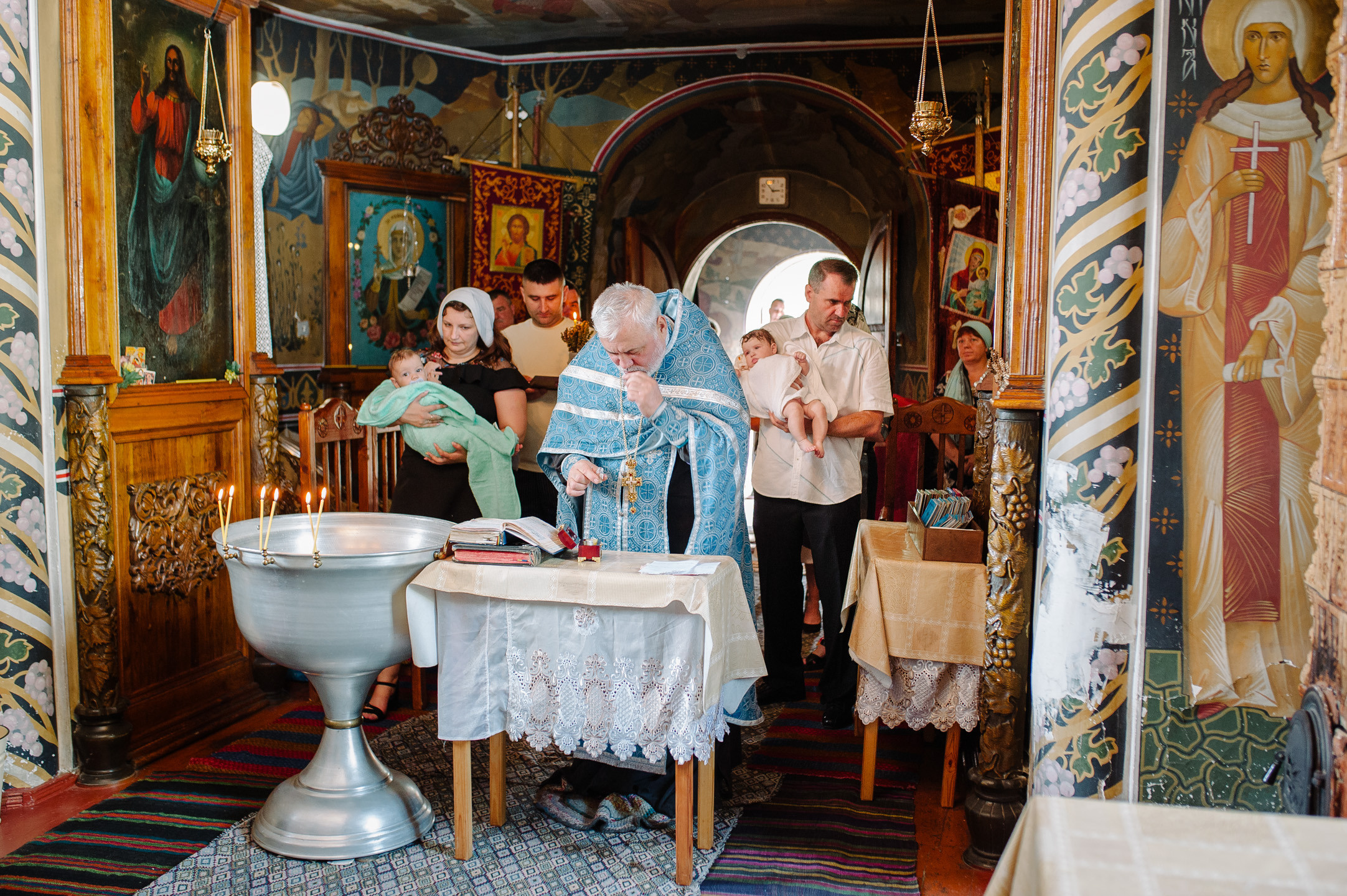 Крестины Валерии. Семейный фотограф в Кишинёве THOMAS SHTIFT