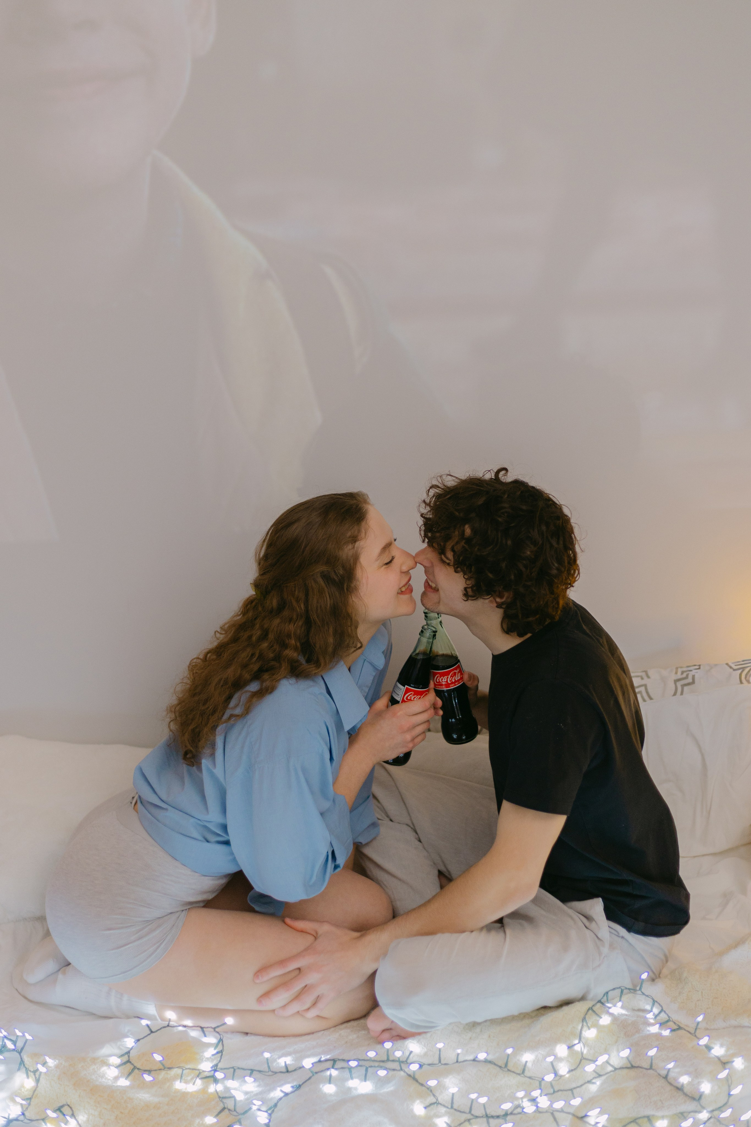 Christmas magic together. Home