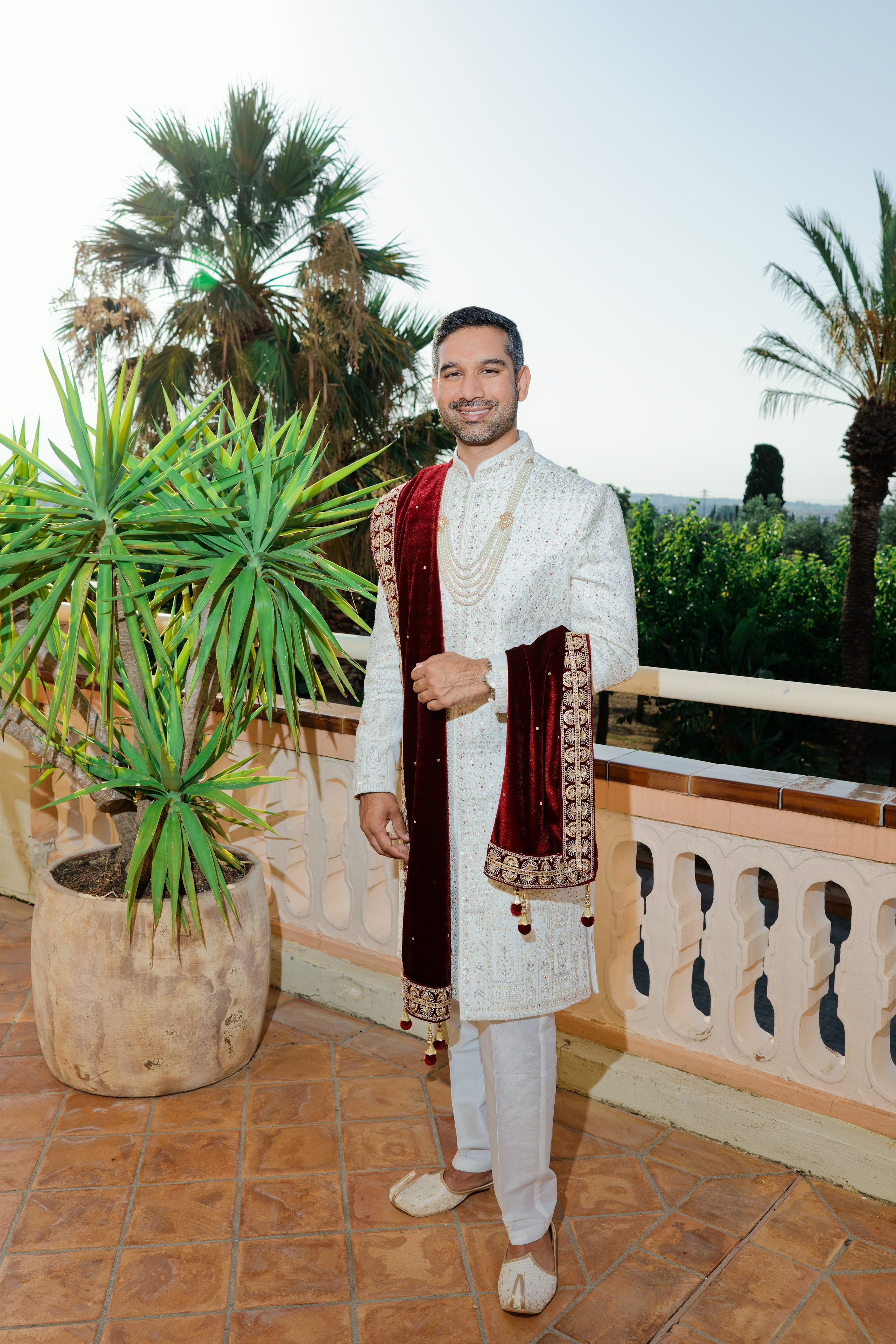 Indian wedding at Gran Villa Rosa, Barcelona