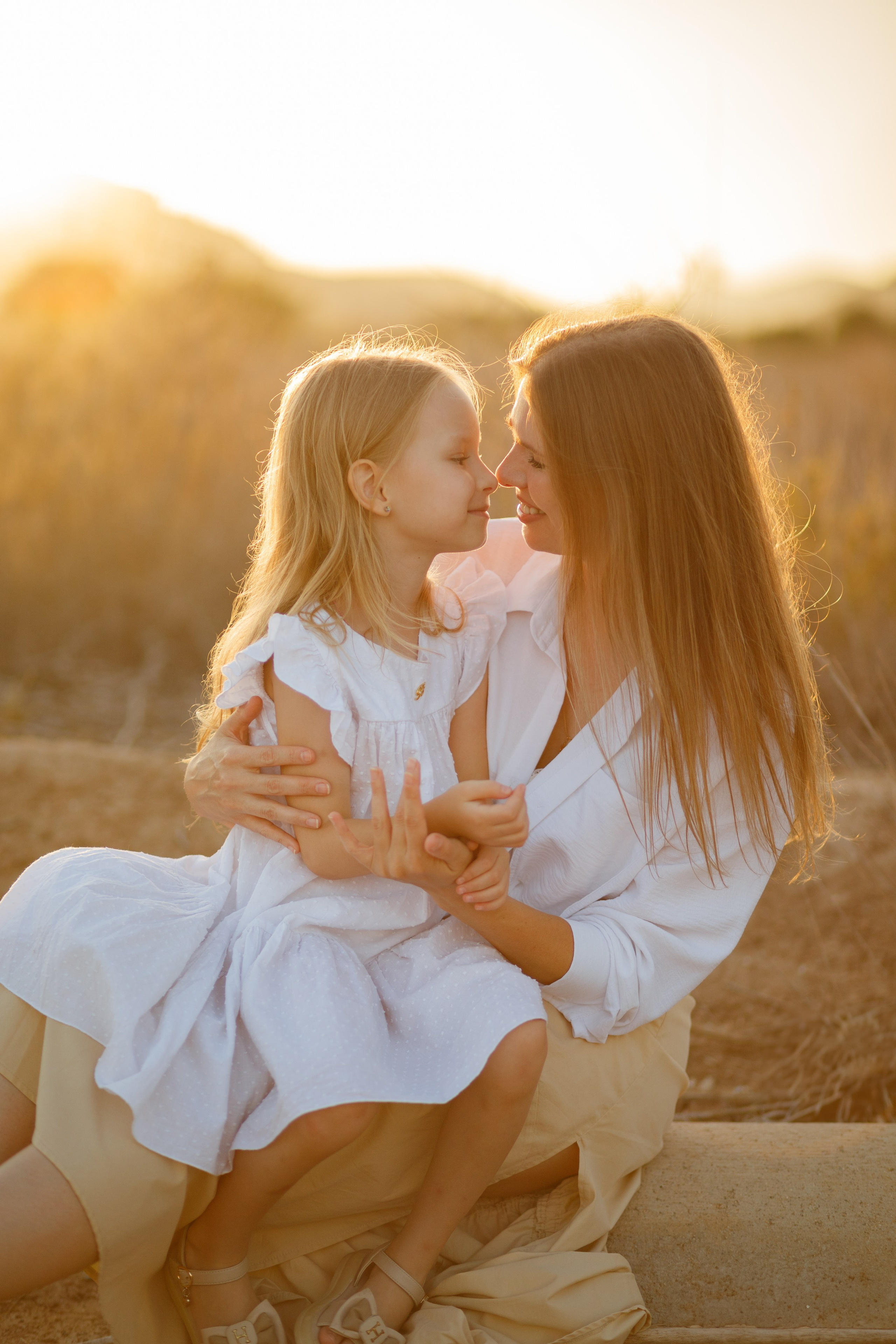 Семейные сьемки на закате. Главная