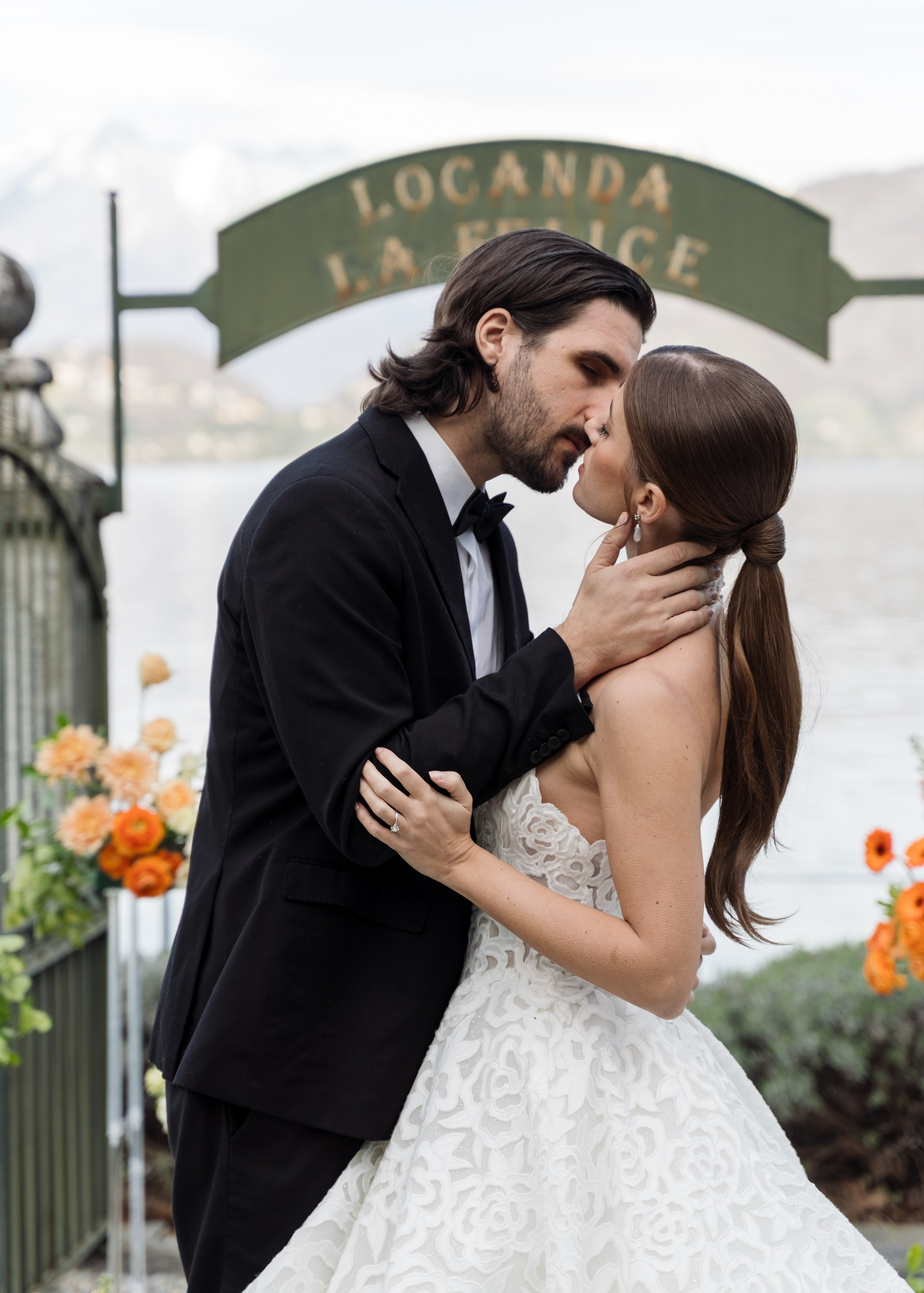 Serena & Dave Aperol Wedding. Proposal Photographer in Lake Como