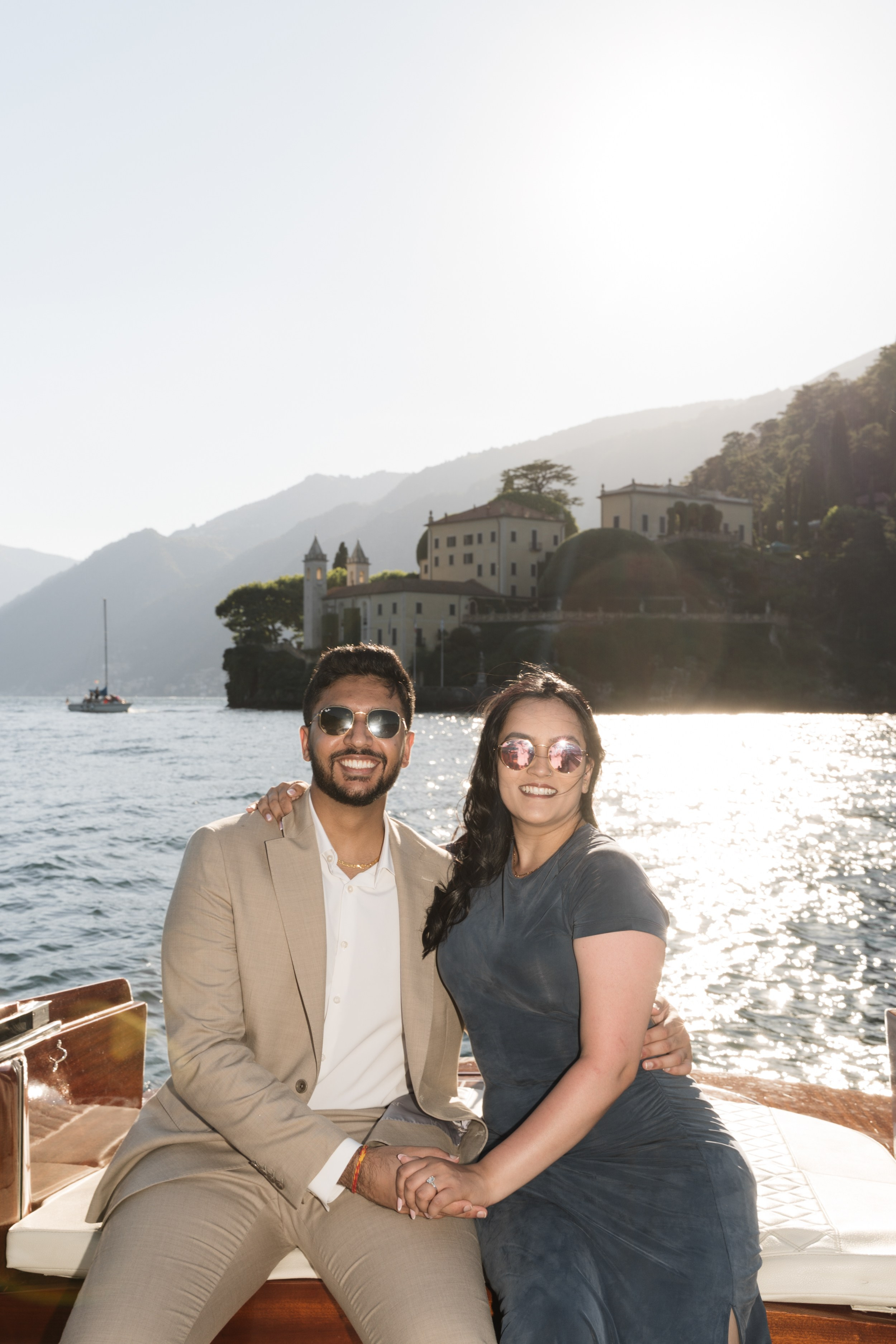 Villa Melzi Secret Proposal. Lake Como Proposal Photographer | Surprise Proposals & Engagements