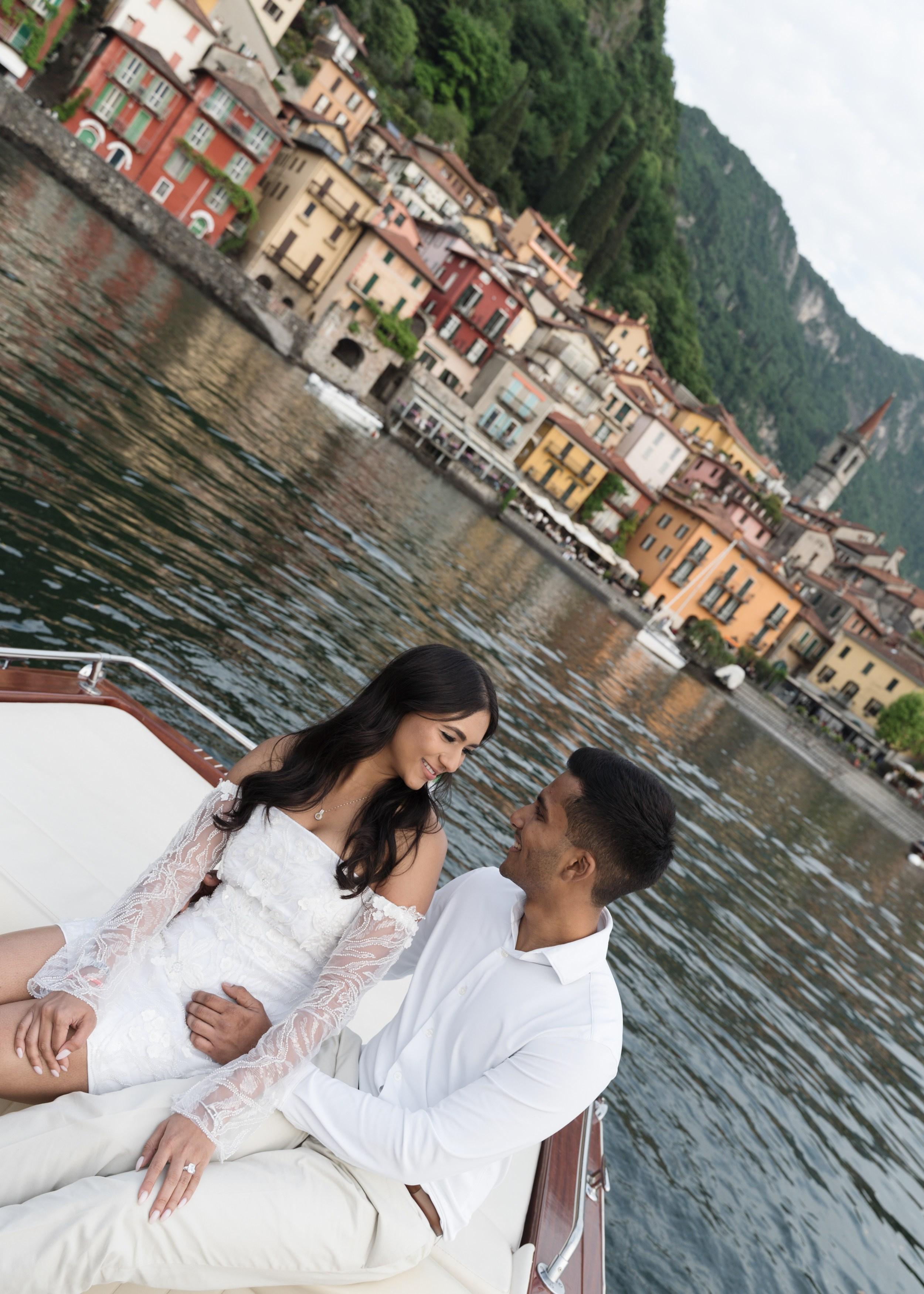 Villa Monastero Secret Proposal. Proposal Photographer in Lake Como