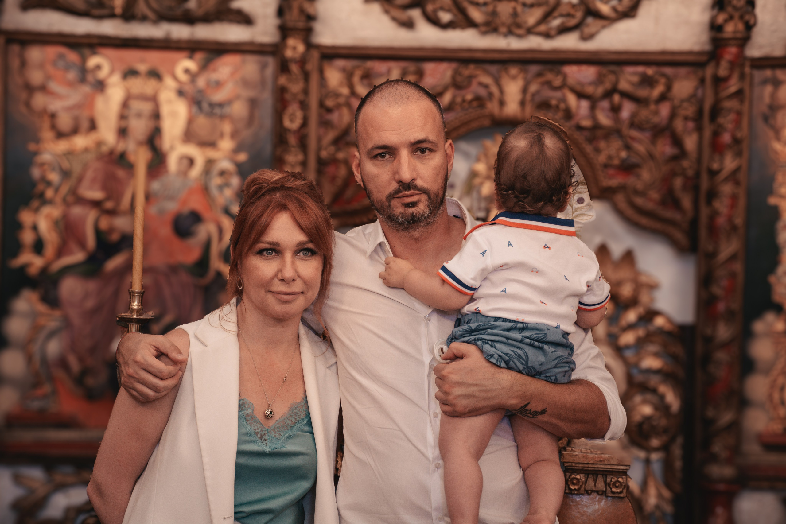 Lazar, krštenje i rođendan. BambinaaPhotography