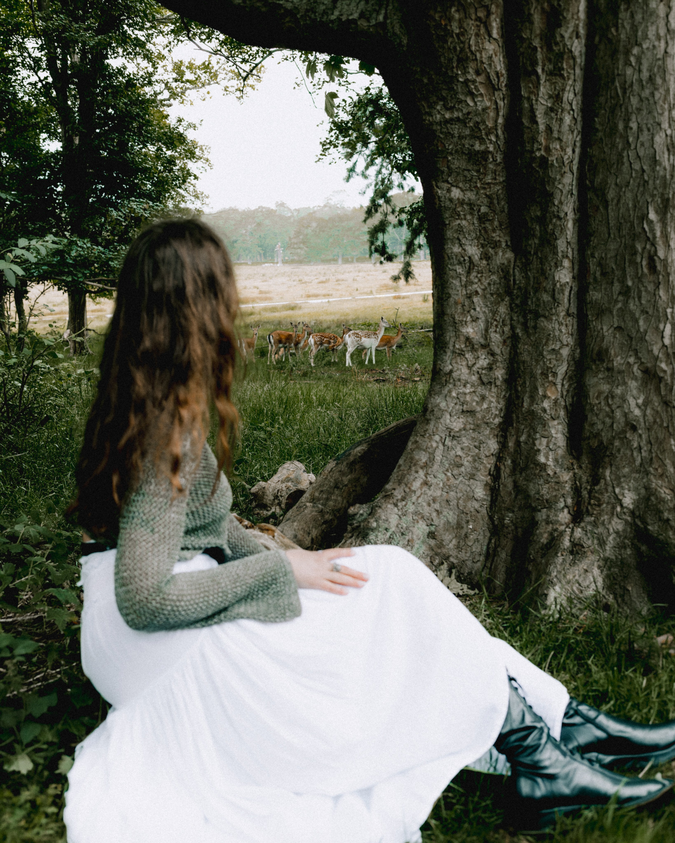 Moody Forest Princess Warrior Photoshoot. Moth & Moss Photography