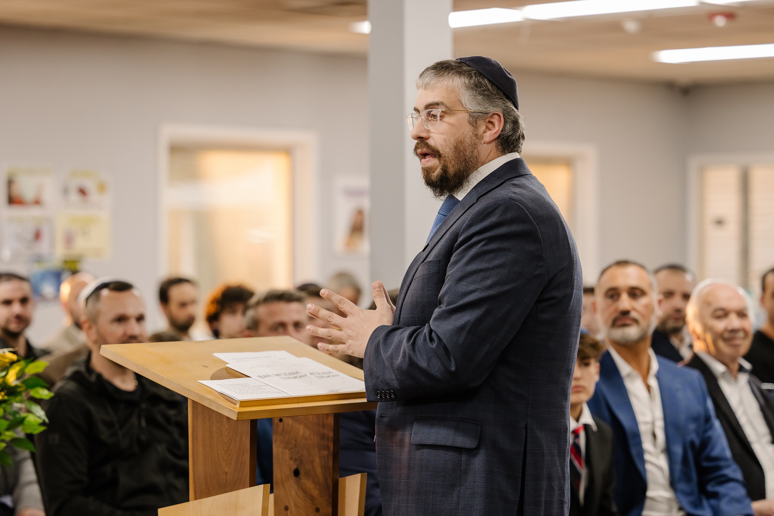 1.02.2024 Bar Mitzvah. Wedding family event photographer in Chicago Nick Yushevich