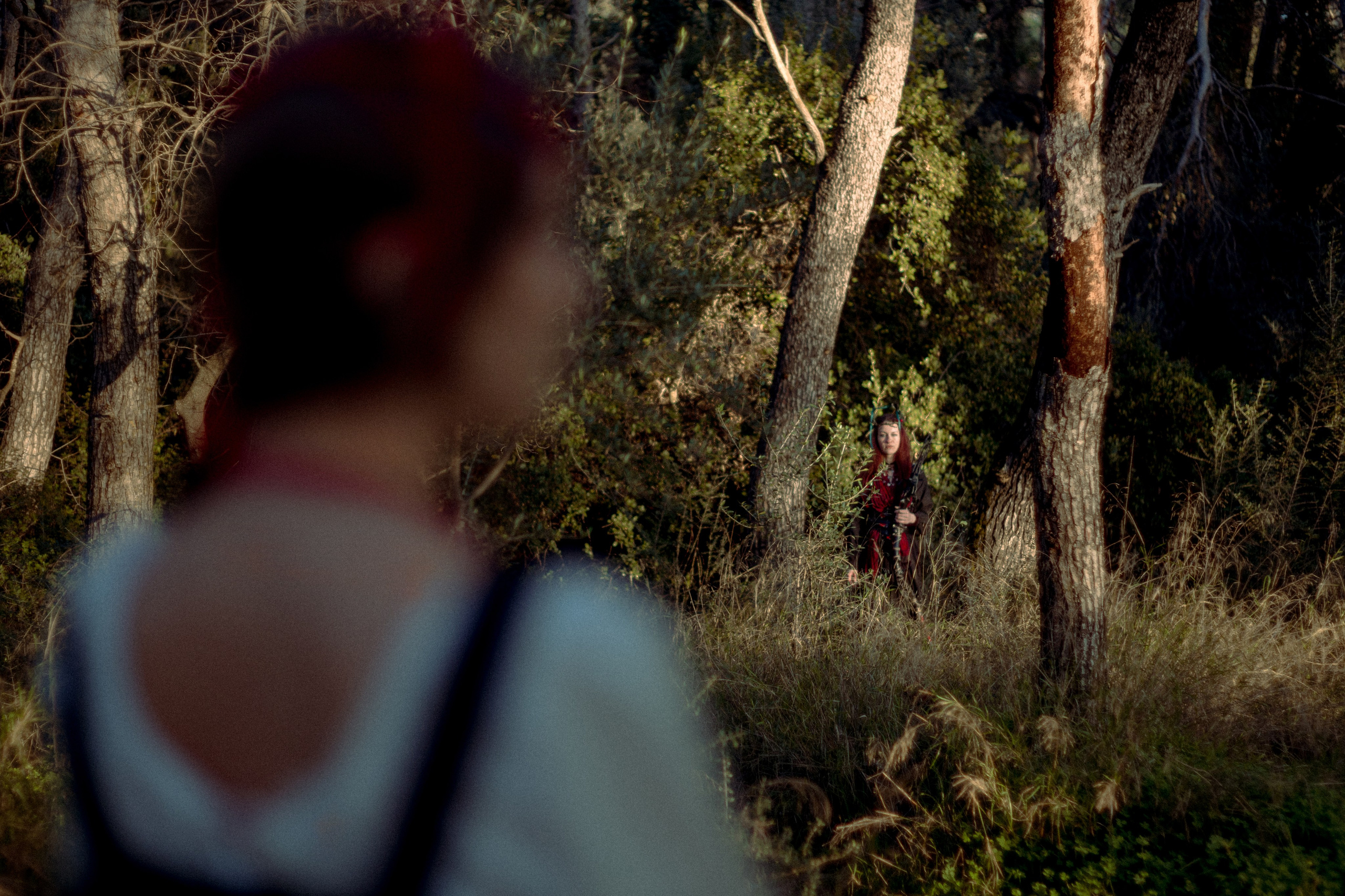 Vasilisa the Beatiful and Baba yaga. Photographer in Greece Kristina