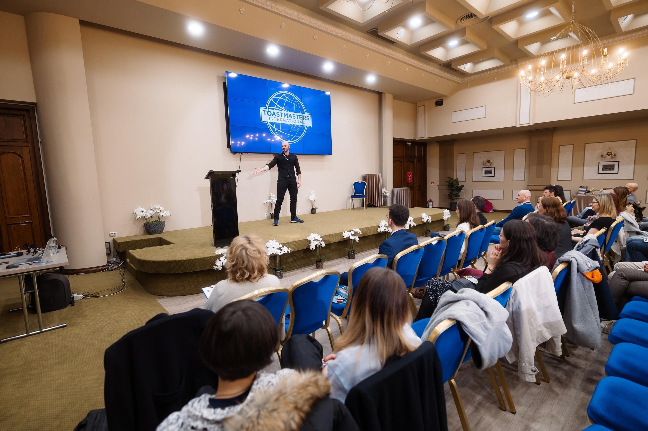 Toastmasters Conference. Marius Ciocan