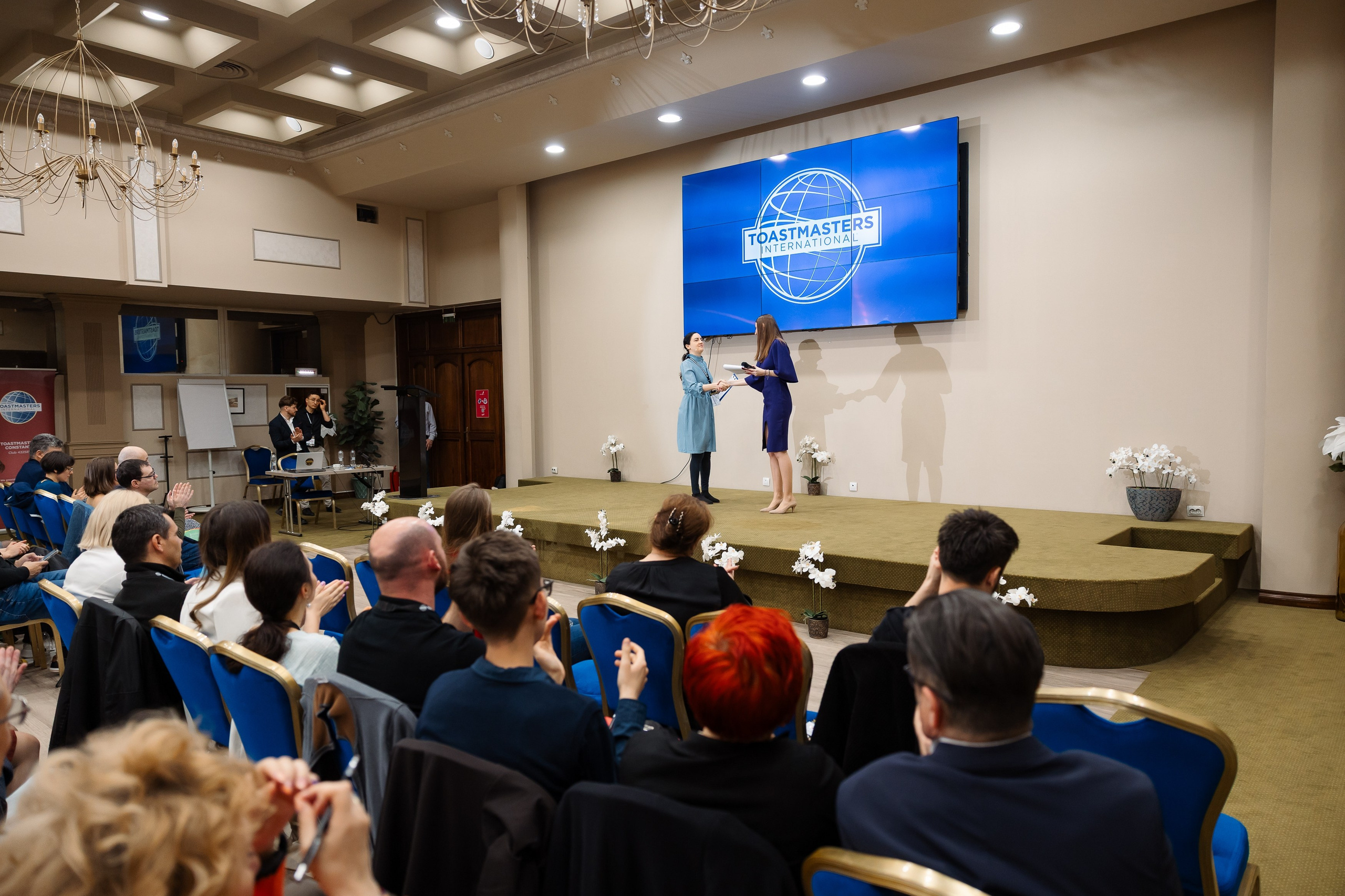 Toastmasters Conference. Marius Ciocan