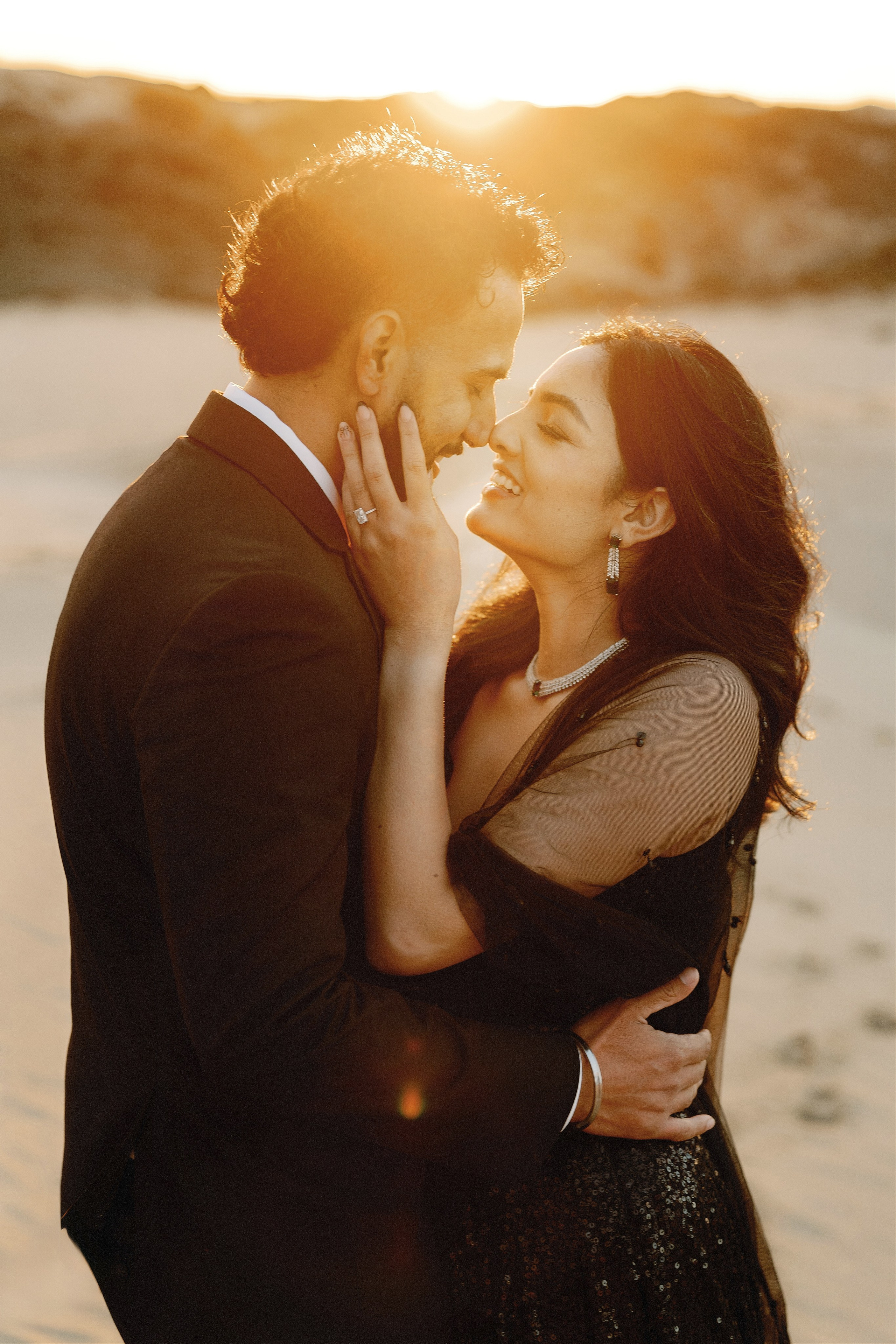 Elopement at Pismo Beach Sand Dunes, California. Wedding Photography & Videography Team in California, Los Angeles, San Francisco, San Diego and Travel