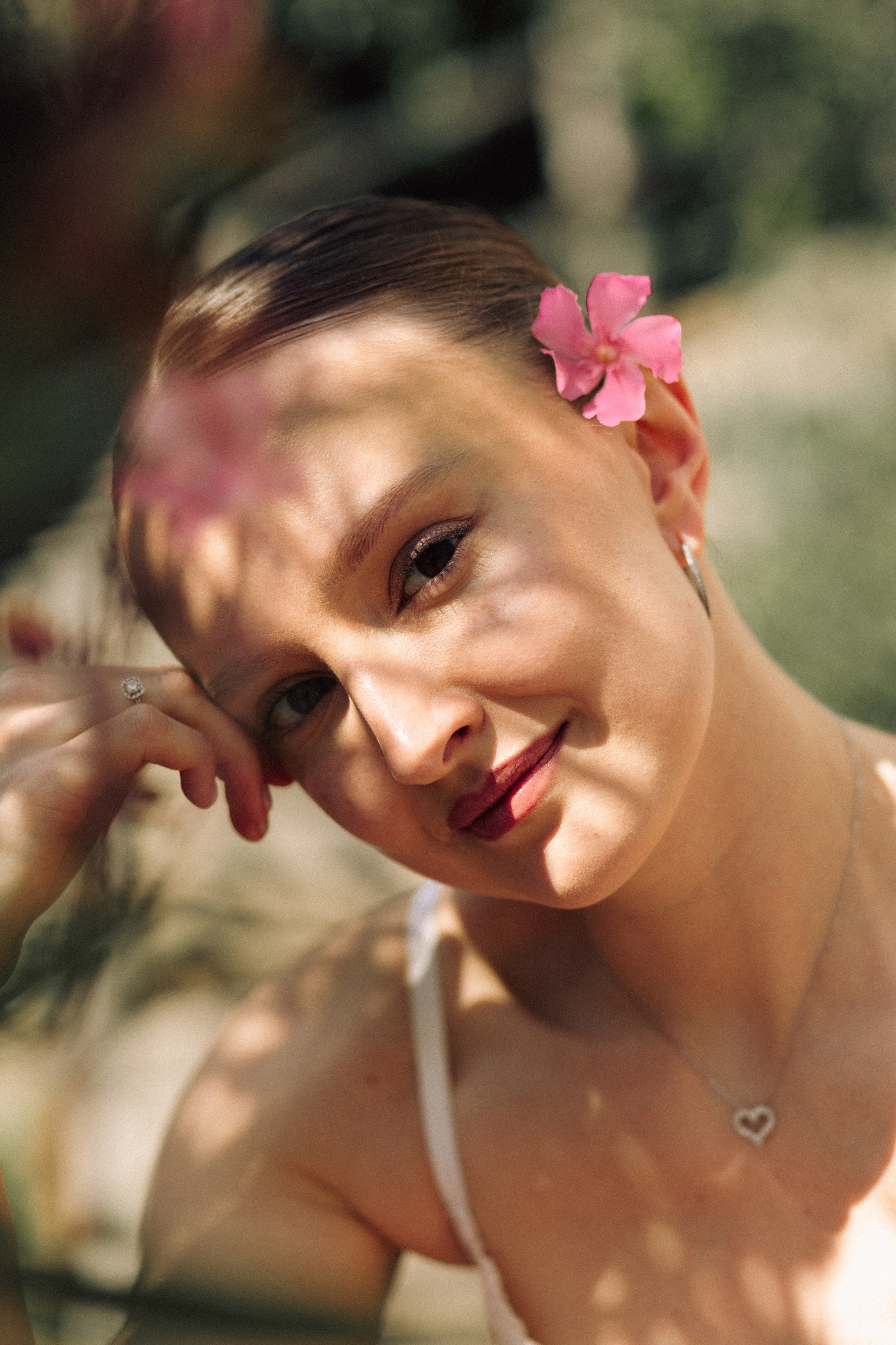 Bride portrait at Lake Garda Italy