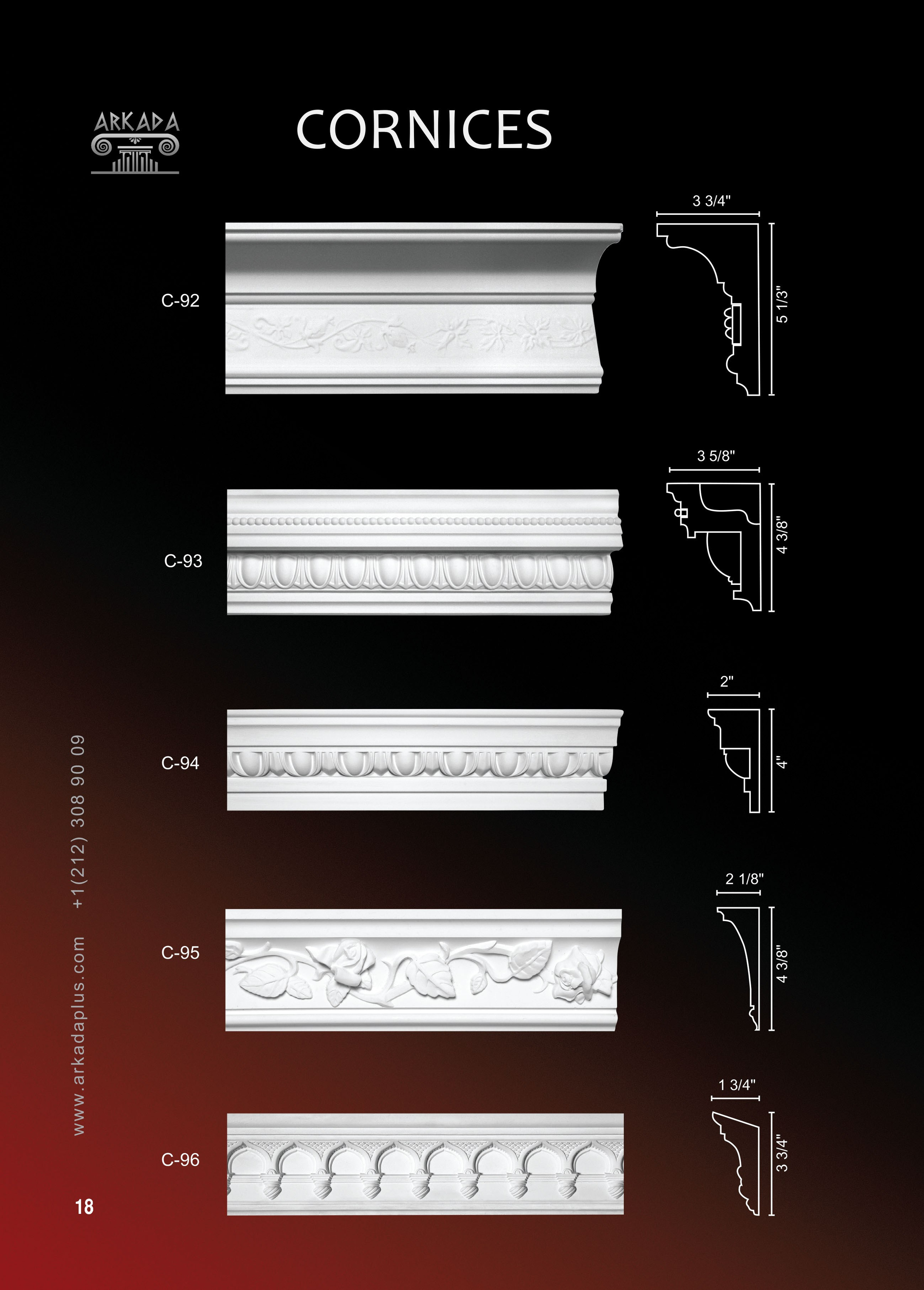 Crown Molding. Plaster molding