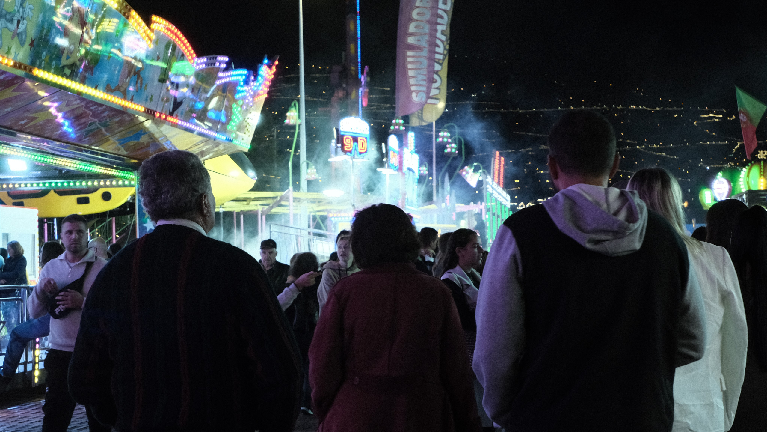 Funfair in Funchal. Portrait photographer in Madeira — Marina Shtukina