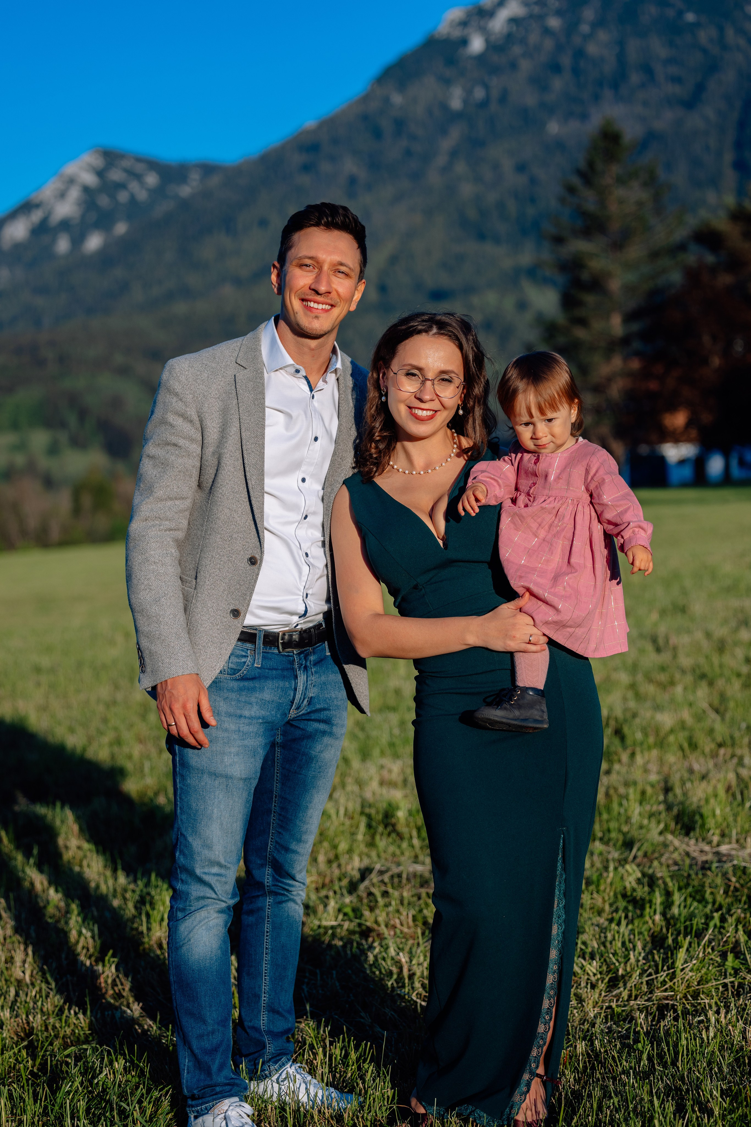 In der Nähe der Berge (bei Ruhpolding). Hochzeitsfotograf München Taufe Familienfotograf Tanja Mauke