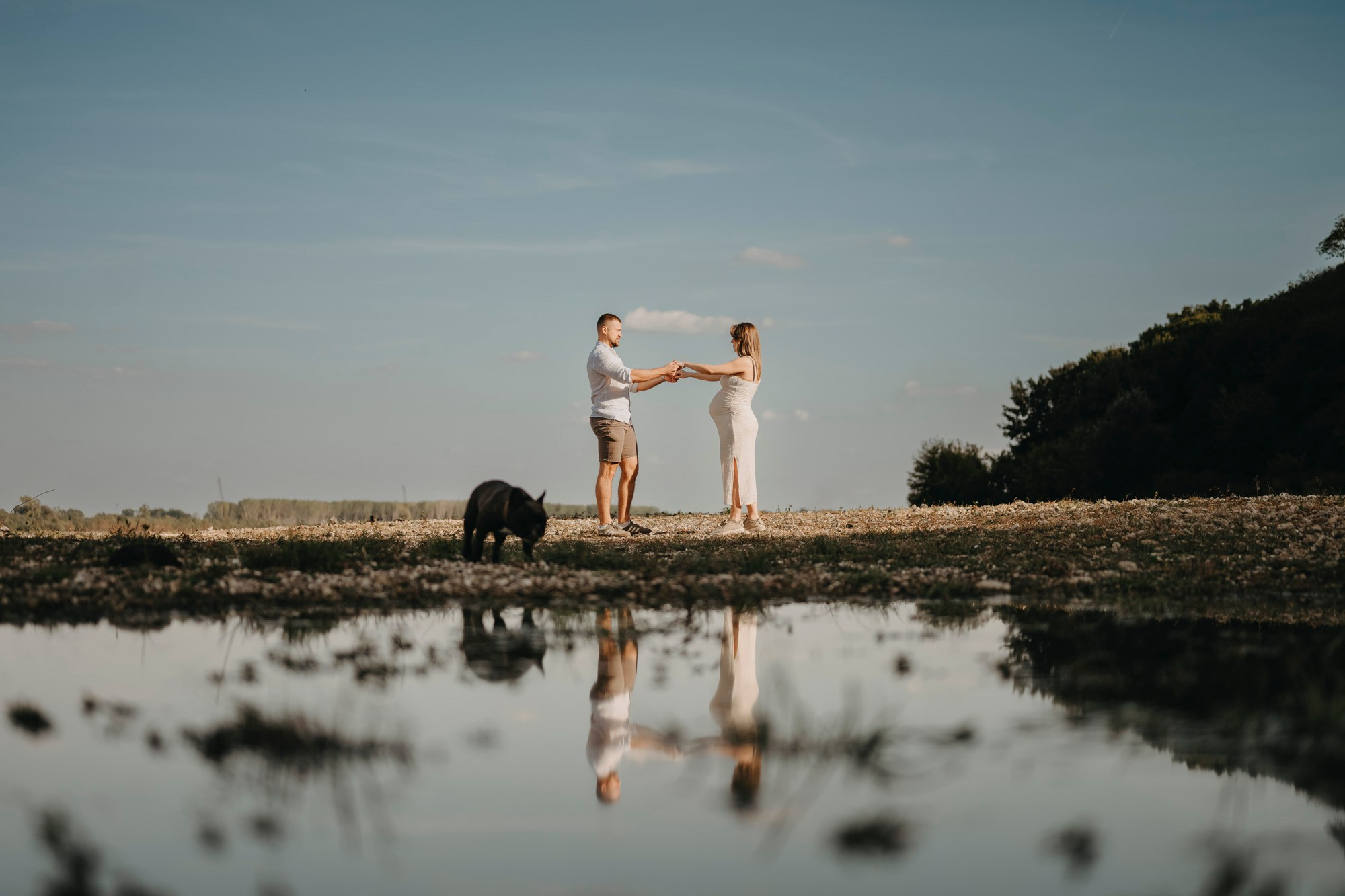 Nevena i Bojan — maternity session. Deciji i porodicni fotograf u Beogradu Oksana Skendzic