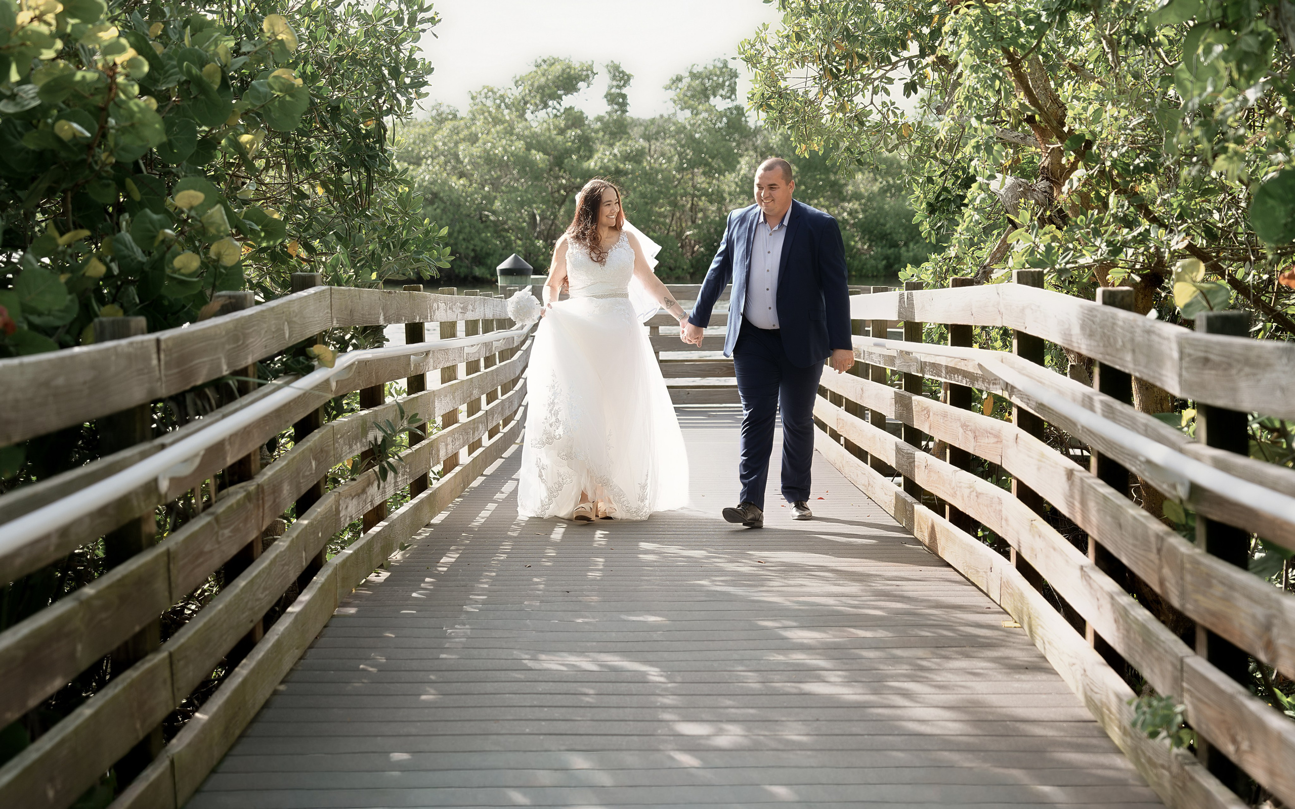 Beach Wedding in Englewood, Florida. Wedding and family photographer Olga Belianskaia