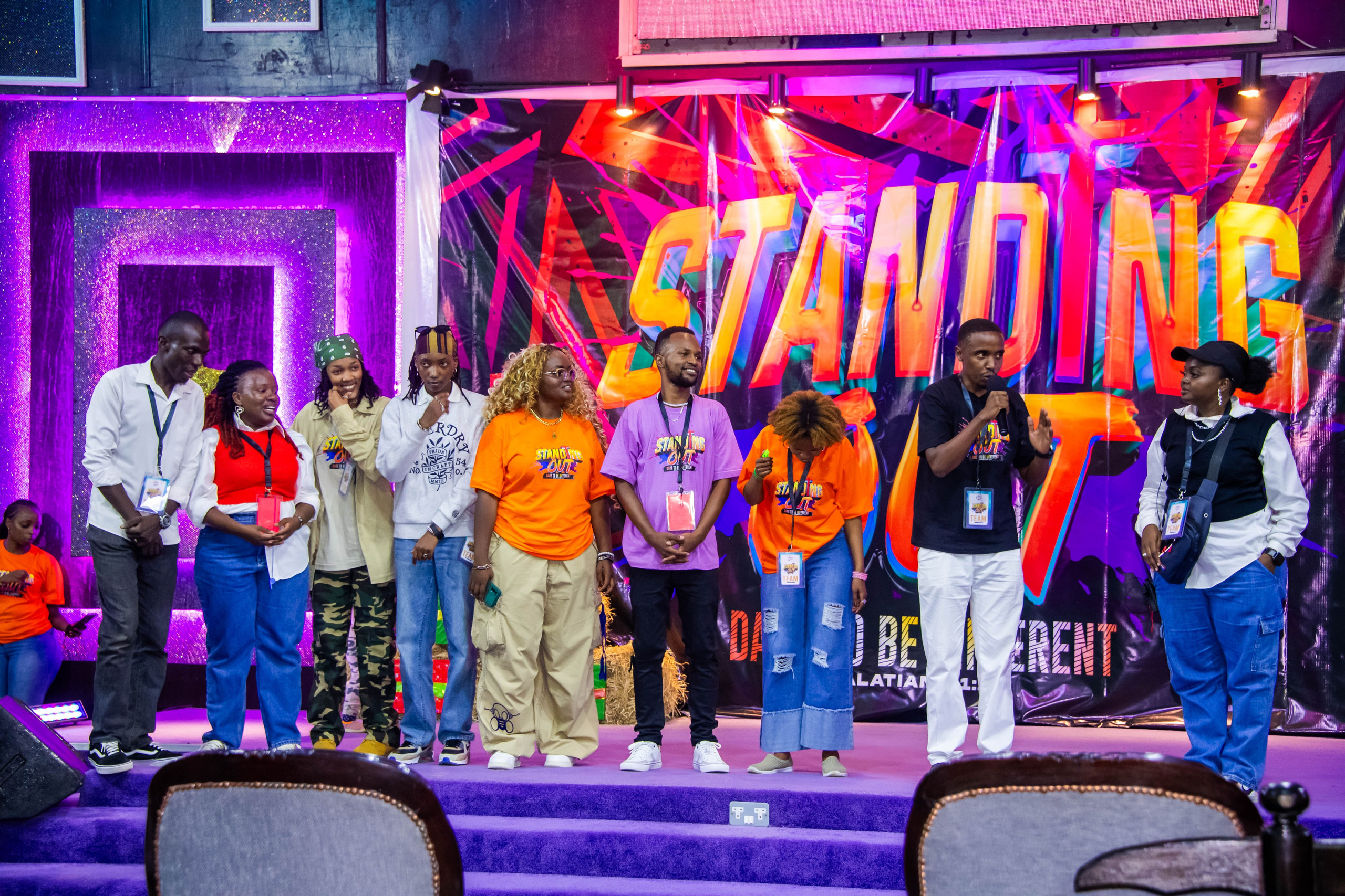 Standing Out Youth Bash. Pastor Morris