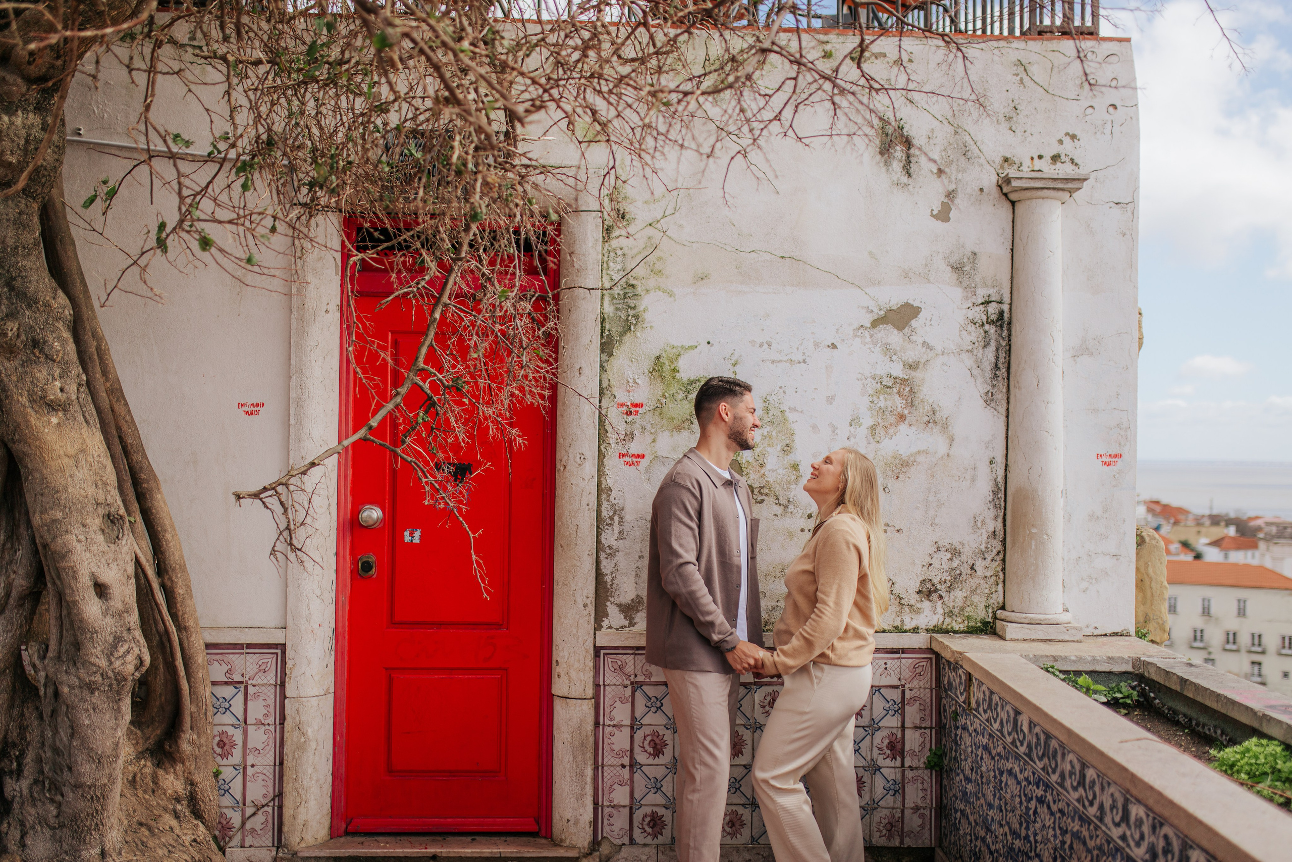 Carol e Pedro — Lisboa. Davi Valente