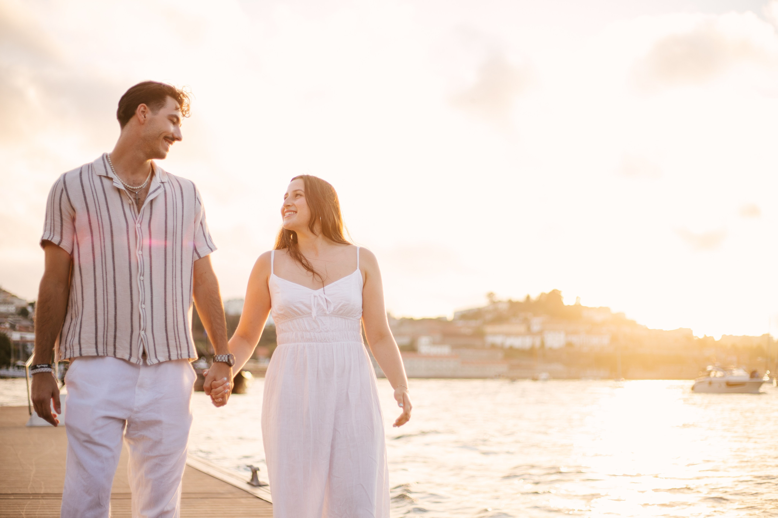 Anabel e Guillaume. Davi Valente