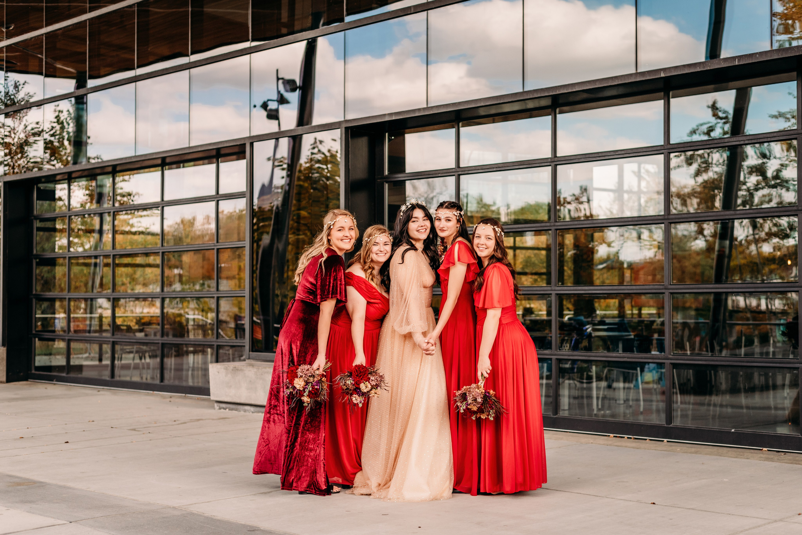 Bold & Dramatic Wedding at The Paper Mill on The Landing | Fort Wayne Wedding Photographer. Alexandria Danielle Photography | Fort Wayne & Indianapolis Wedding Photographer