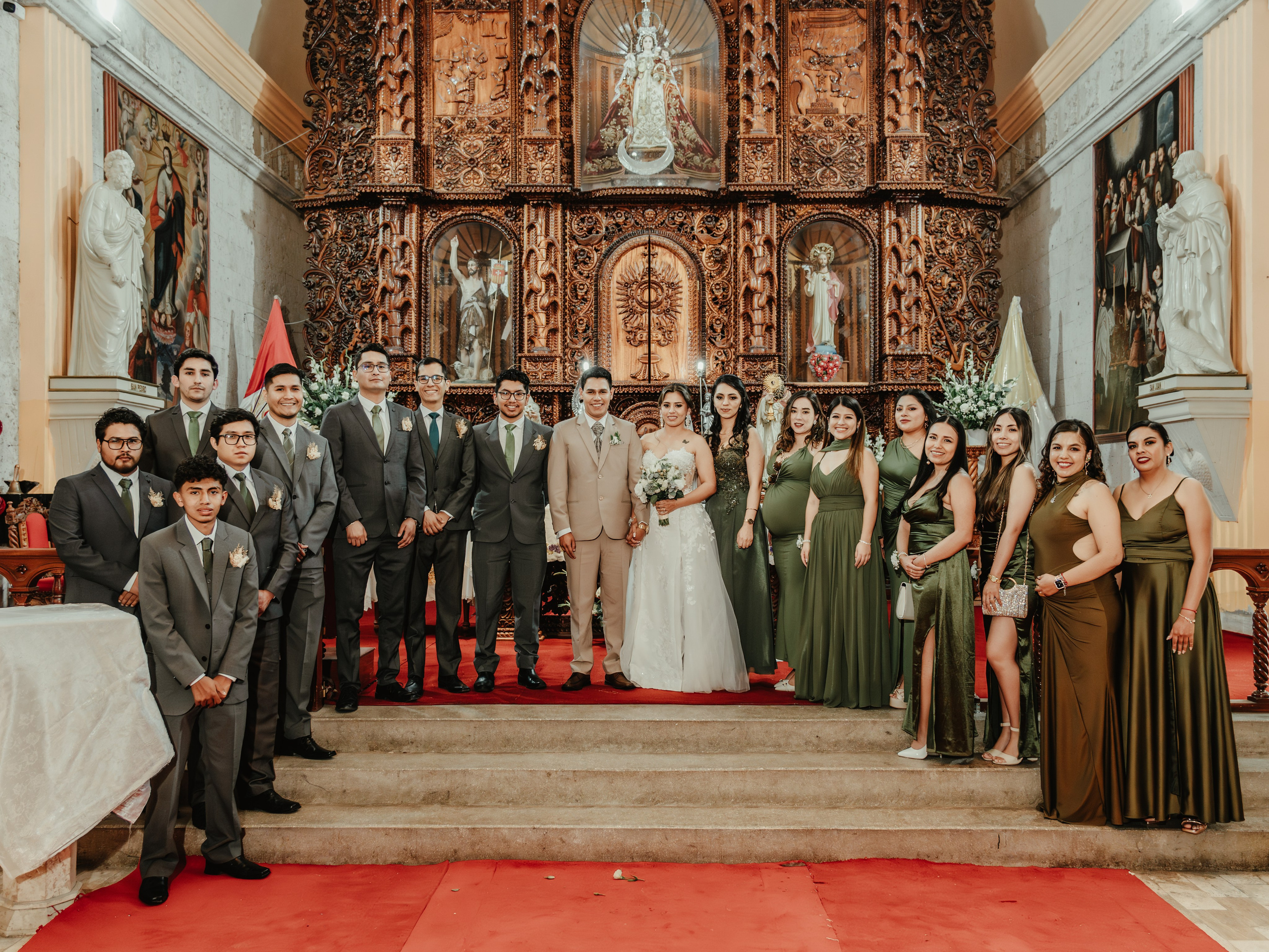 CARLA Y MARIO BODA RELIGIOSA. Studio KVTA | Fotografía y Video de Bodas en Arequipa