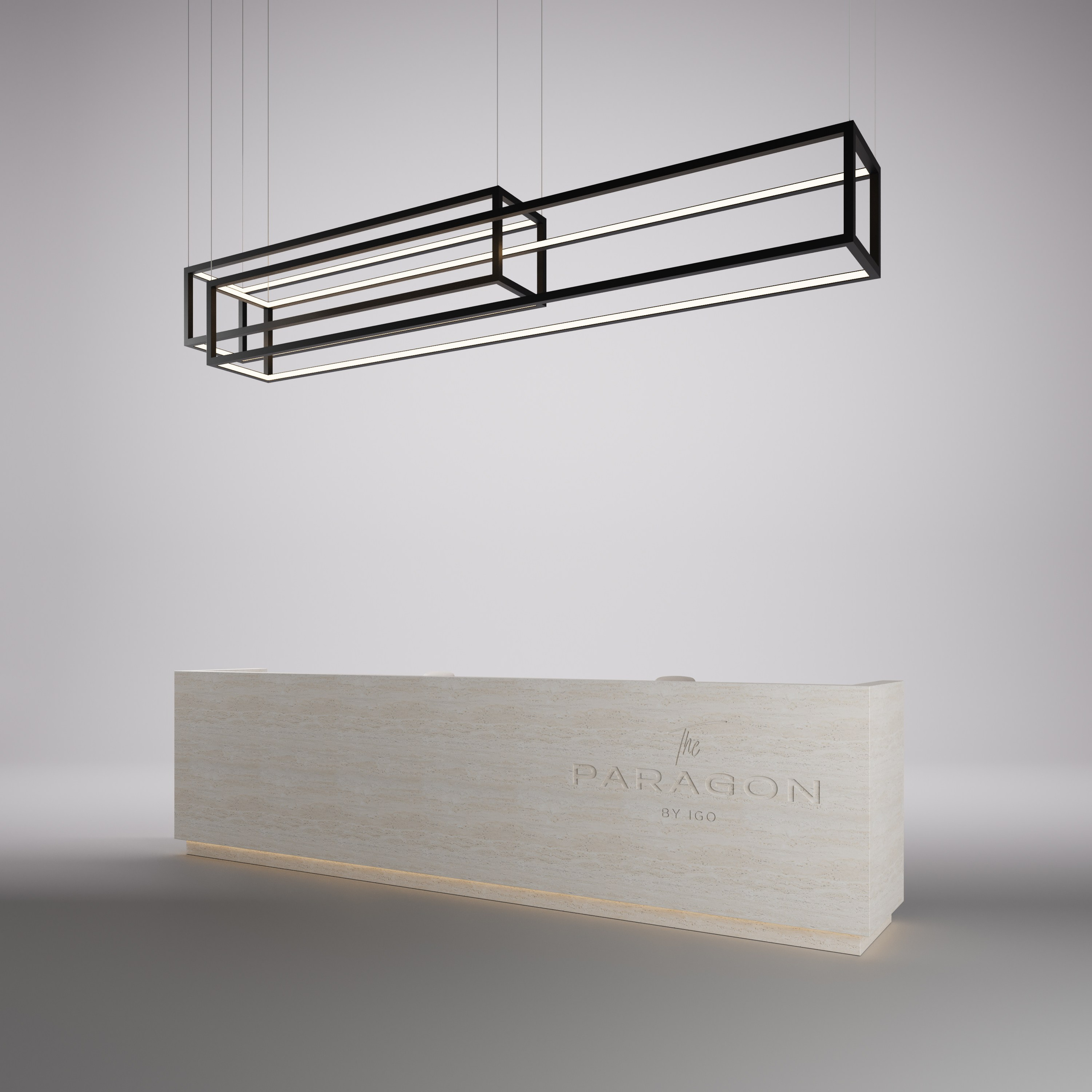 Reception Counter Design. PARAGON by IGO. Aslantashu