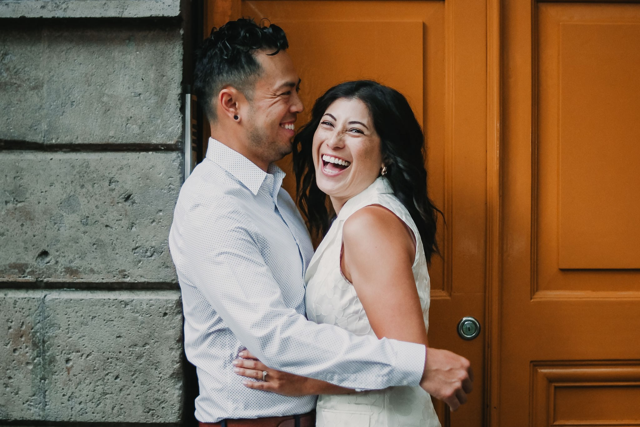 Sesión de Aniversario en La Condesa y La Roma: Jannine & Andrew desde San Diego. Wedding and family photographer in Mexico City