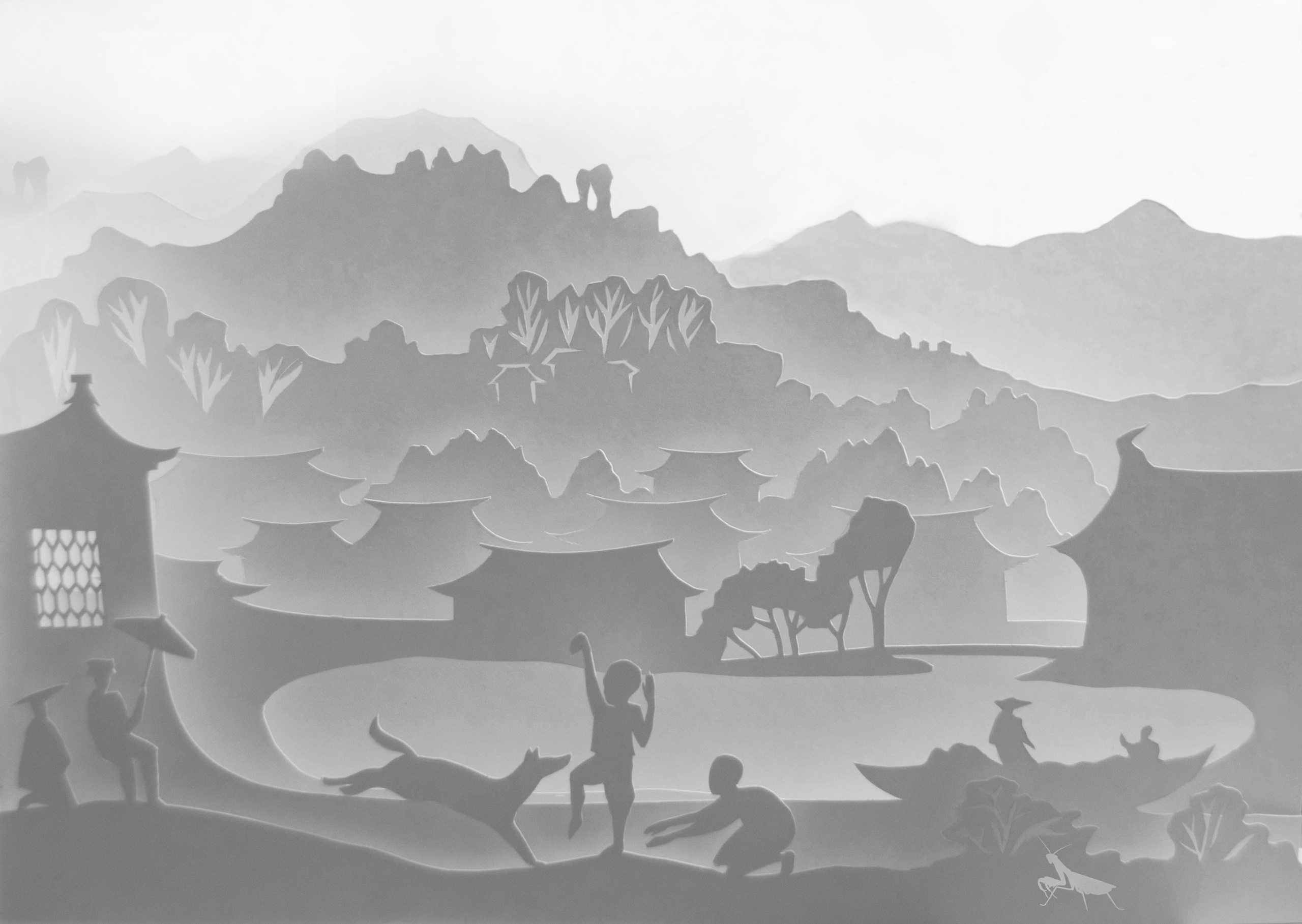 Illustrations for advertising Wushu Classes. Artist, photographer, graphic designer, dreamer