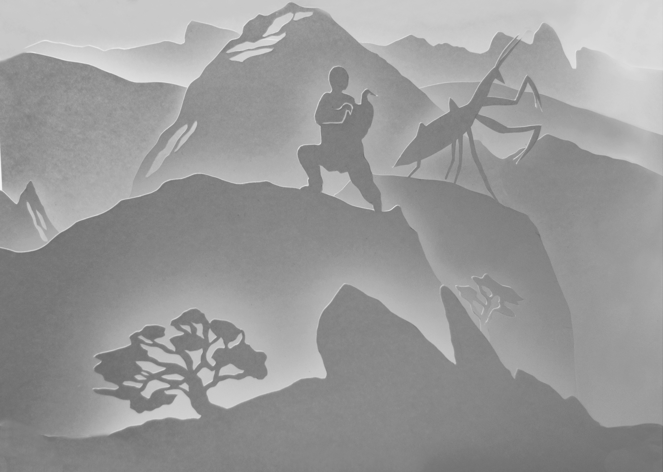 Illustrations for advertising Wushu Classes. Artist, photographer, graphic designer, dreamer