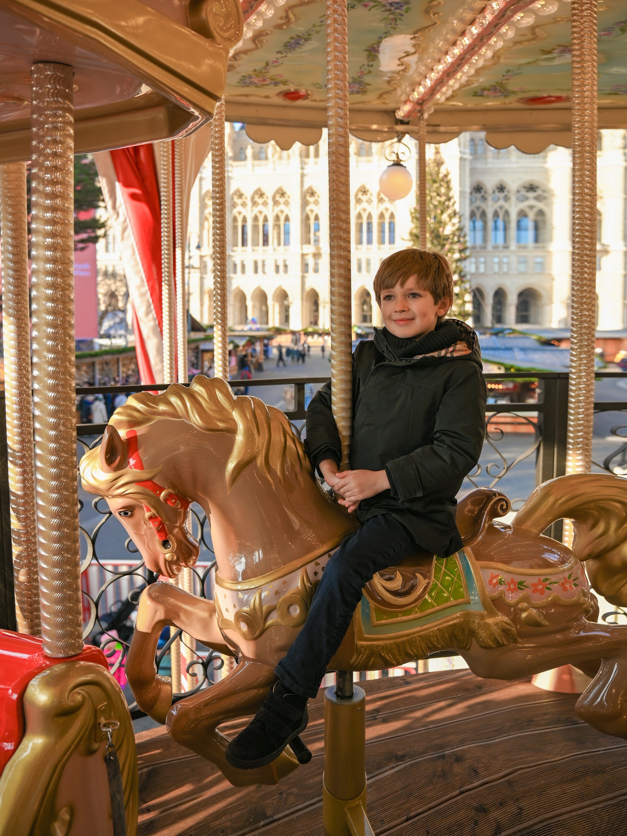 Winter Christmas Vienna. Photo Vienna and Bratislava