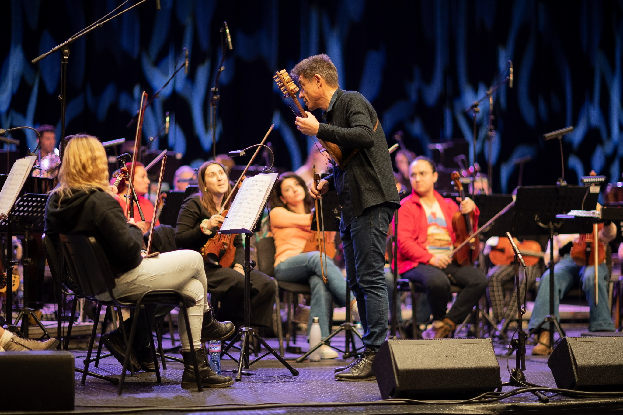 Найджъл Кенеди и Георги Андреев — репетиция и концерт в София, 13.02.2025. Александър Сандев - website