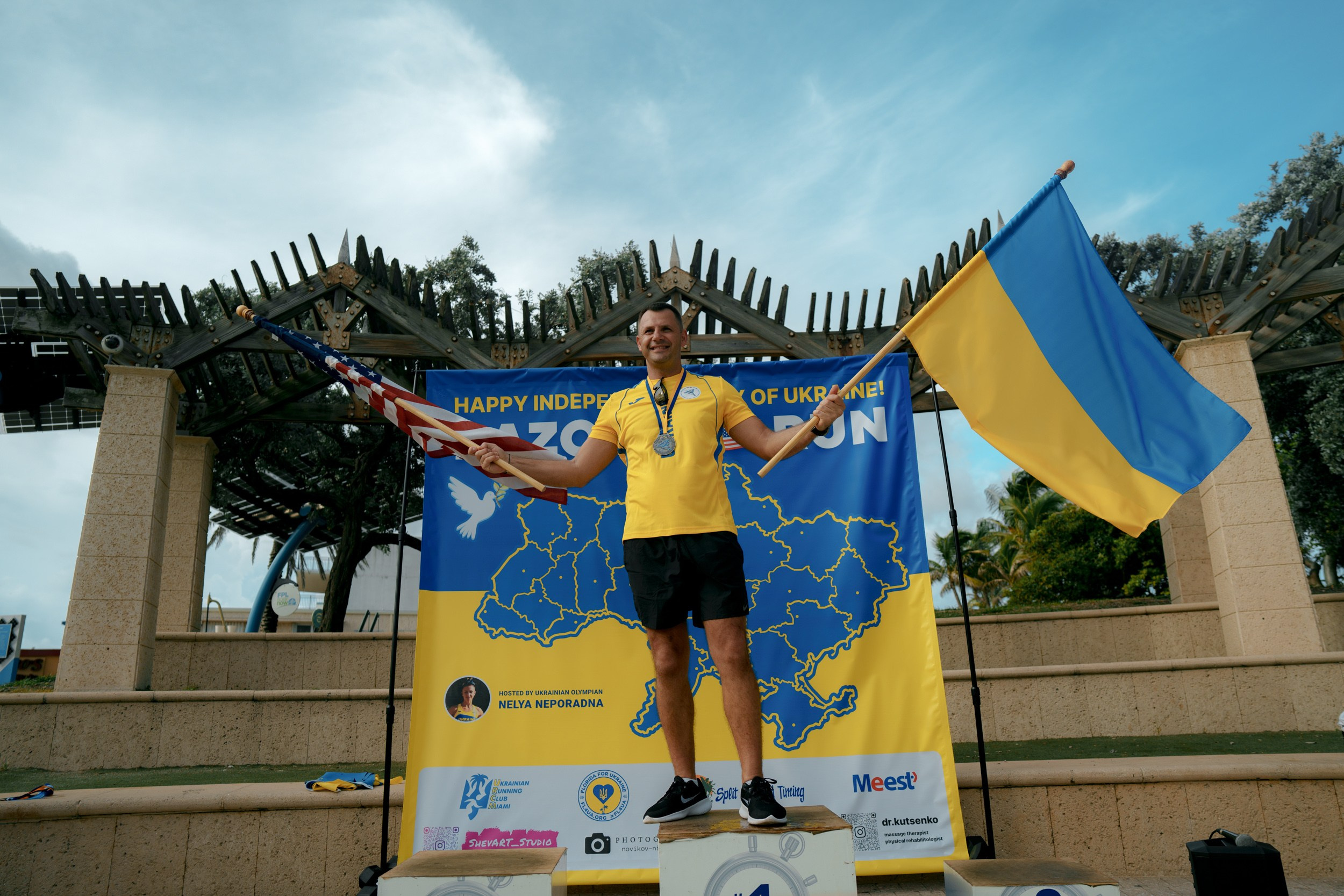 RAZOM RUN. ФОТОГРАФ ФЛОРИДА МАЙАМИ