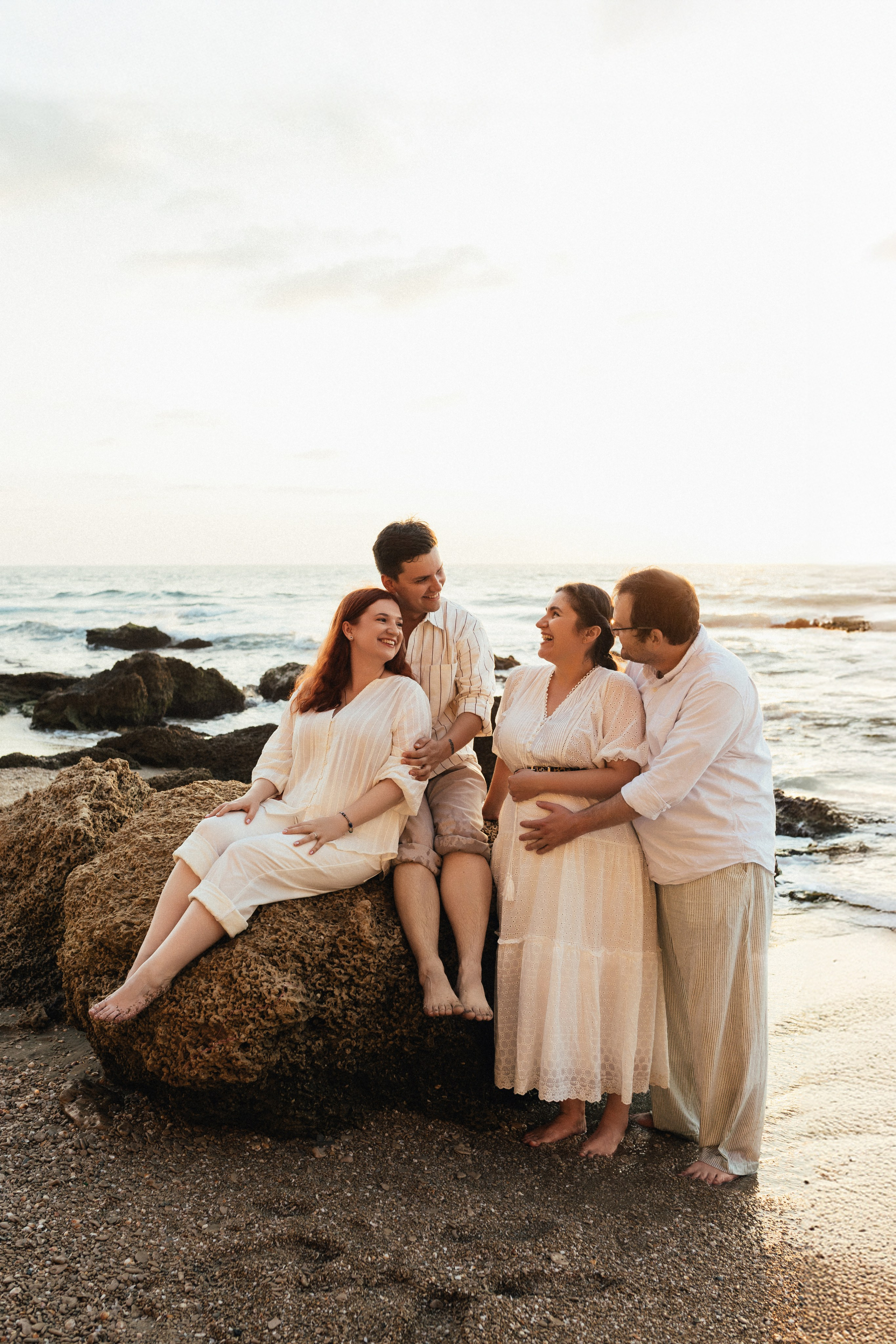 Olesya, Iliya, Andrey&Masha. Семейный фотограф в Израиле