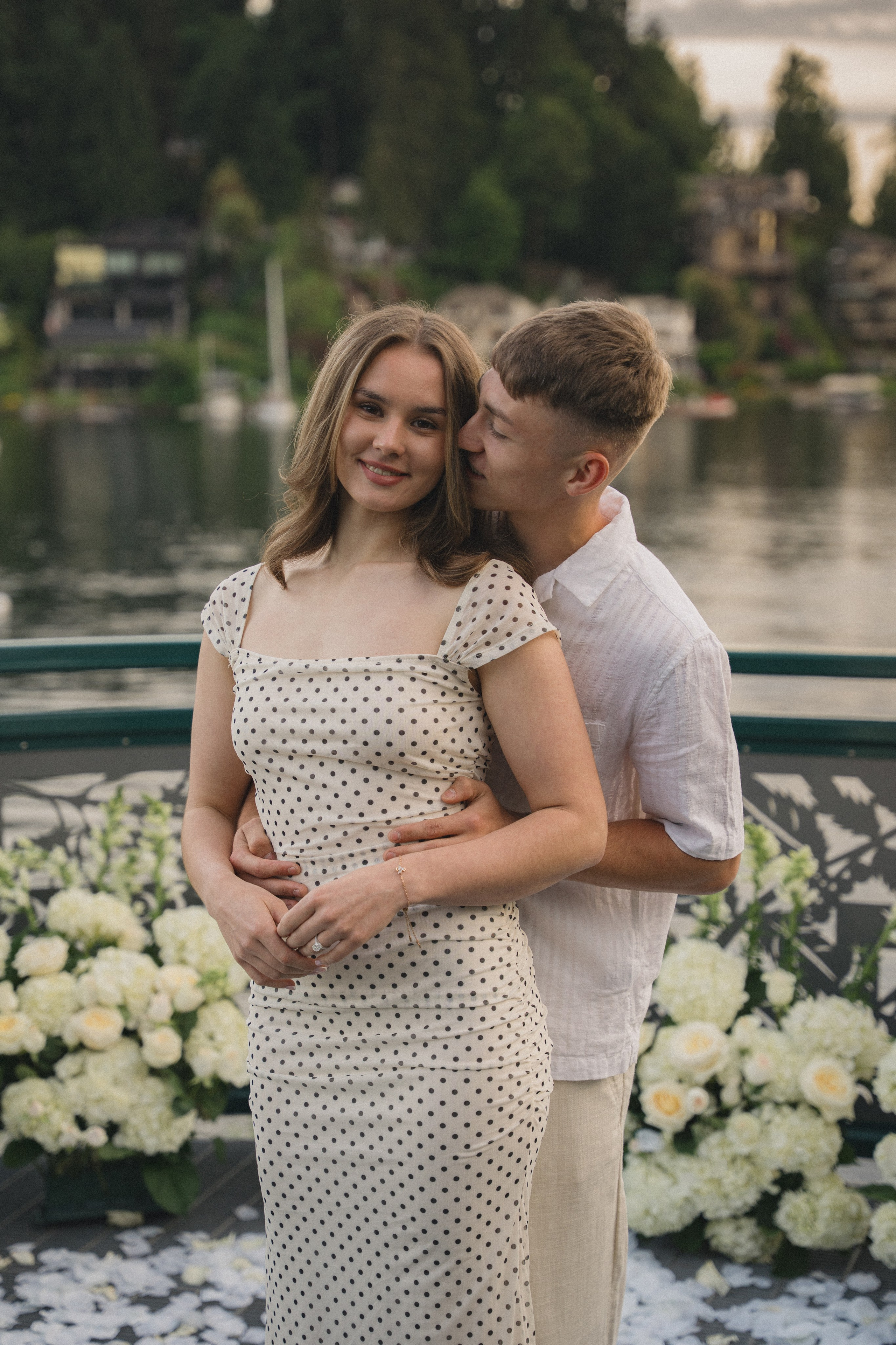 Ilya and Olena proposal. Photographer in Washington Sophia D