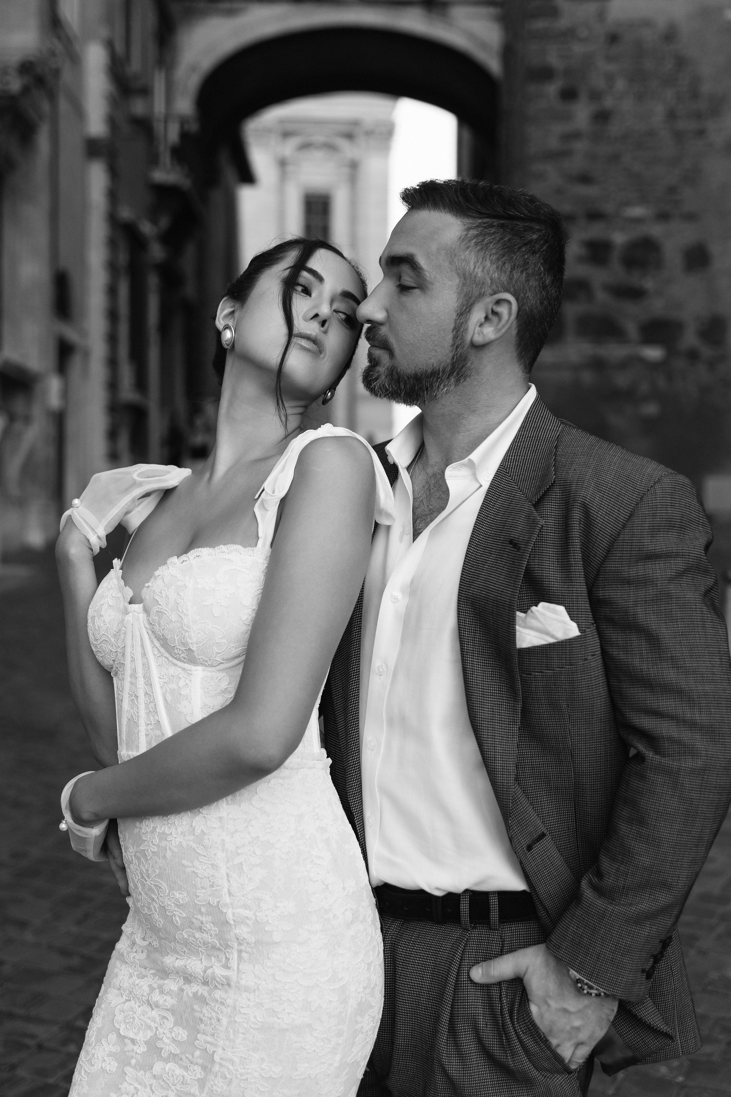 Veroniva & Dean. Wedding Photographer Rome Tuscany Como Sicily Puglia Amalfy Italy- Oksana Savenchuk