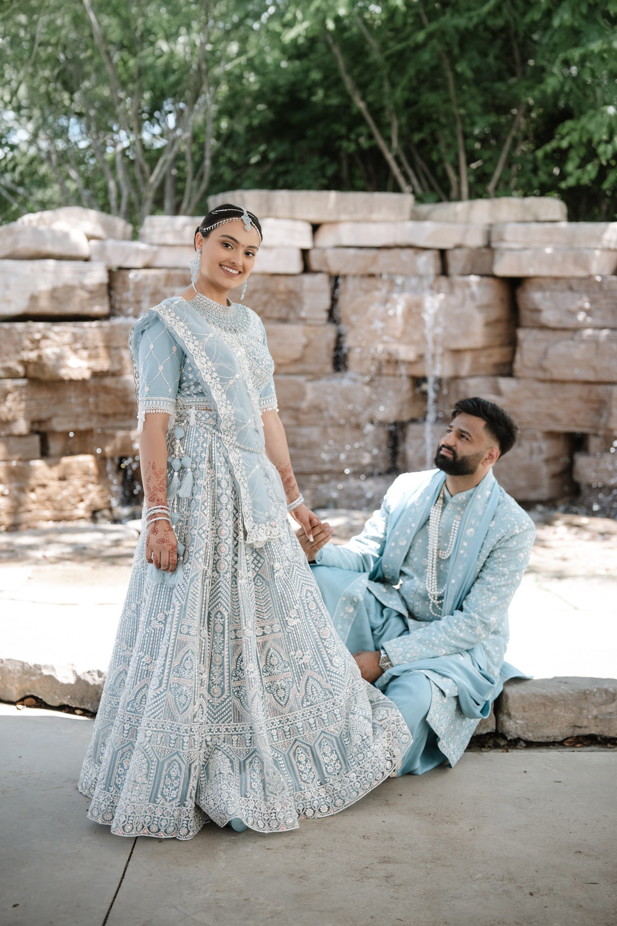 June 2025 — Zill and Raj’s traditional wedding. Portrait and wedding photographer in New York