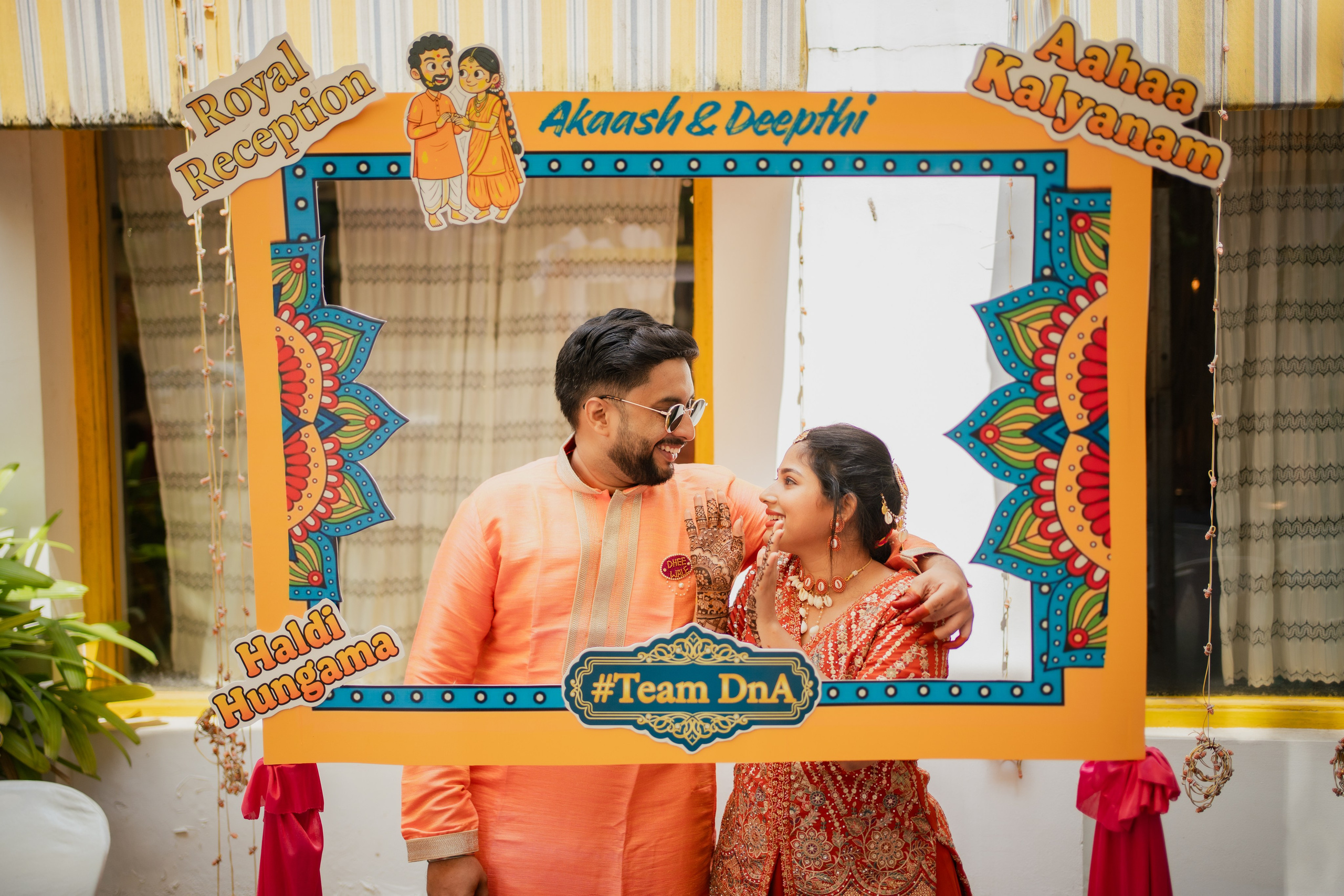 Deepthi & Akaash. Menu