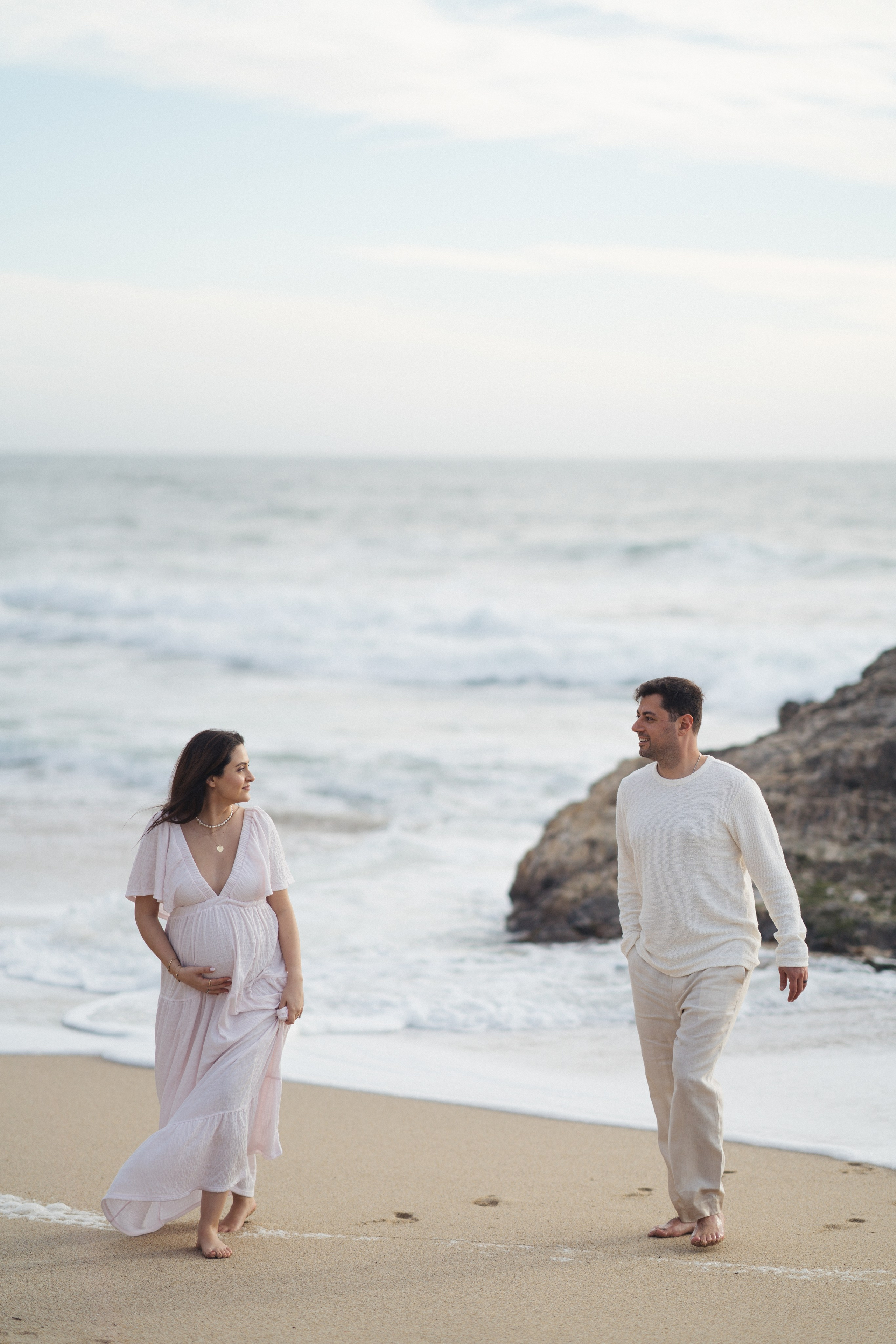 Gizem Maternity Session at Half Moon Bay. Soulo Photography | San Francisco Bay Area Based Photographer