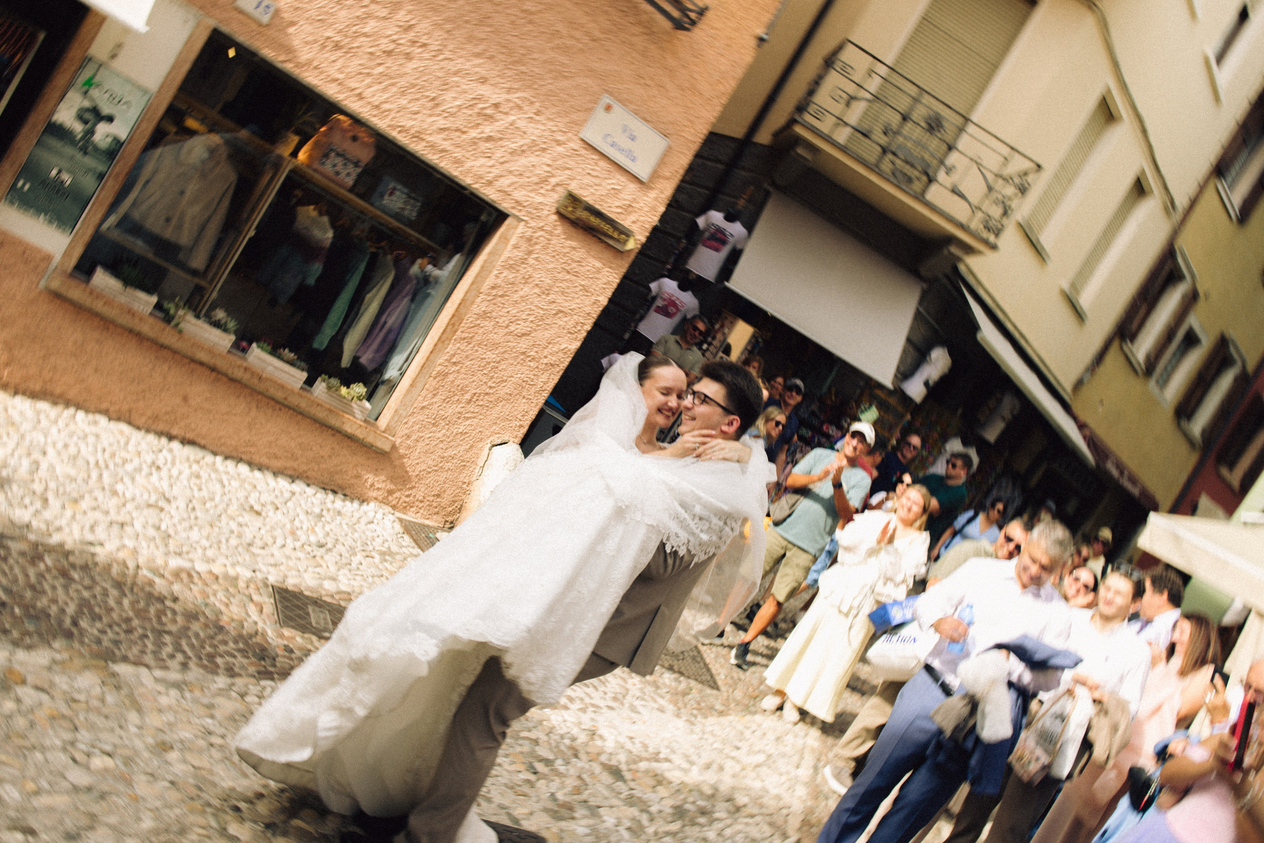 Italian wedding photography in Malcesine Italy