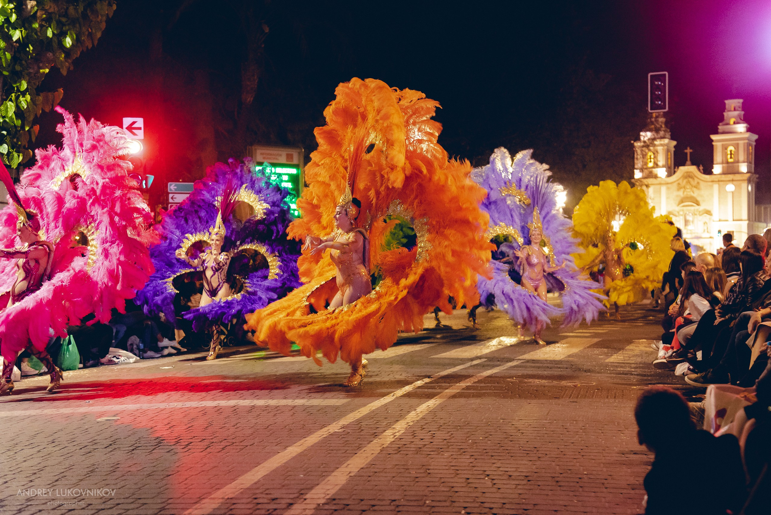 Photo report from the night carnival in Murcia | Reportage photographer Andrey Lukovnikov