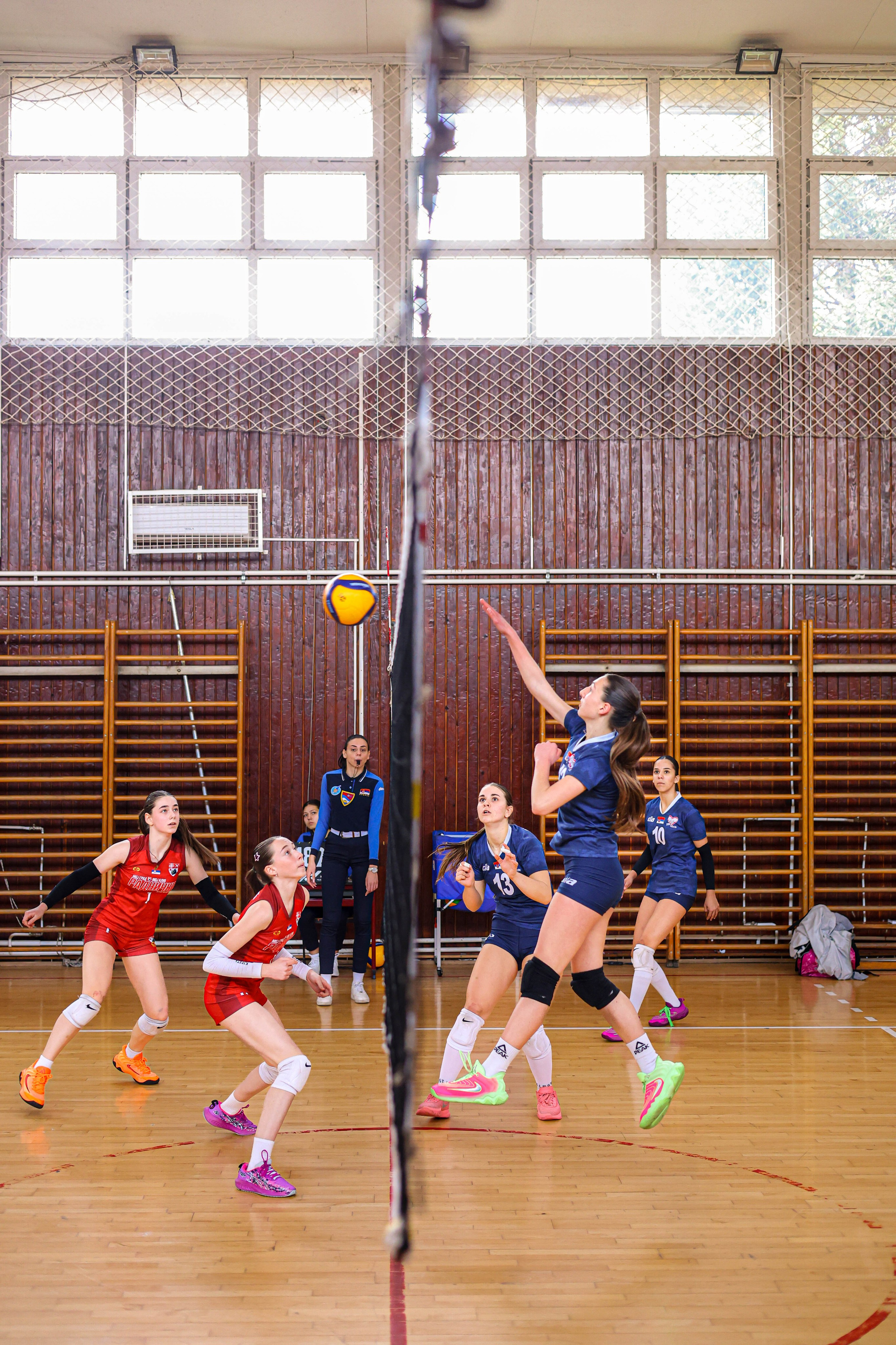 Odbojka 22.03.  Radnicki KG — BlockVolley JAG. Foto Simic Jagodina