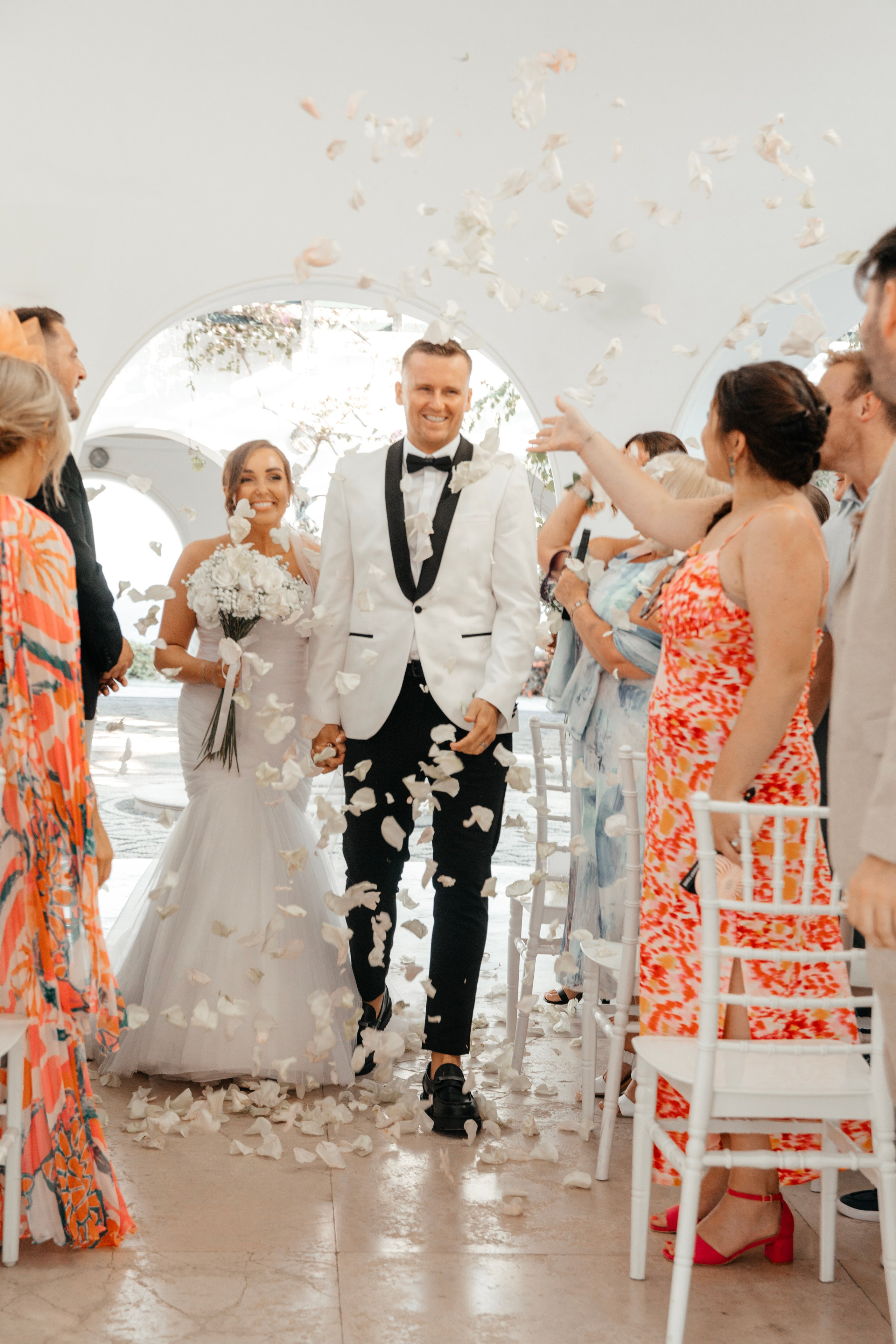 Wedding ceremony, Kalithea Springs, Rhodes, Greece
