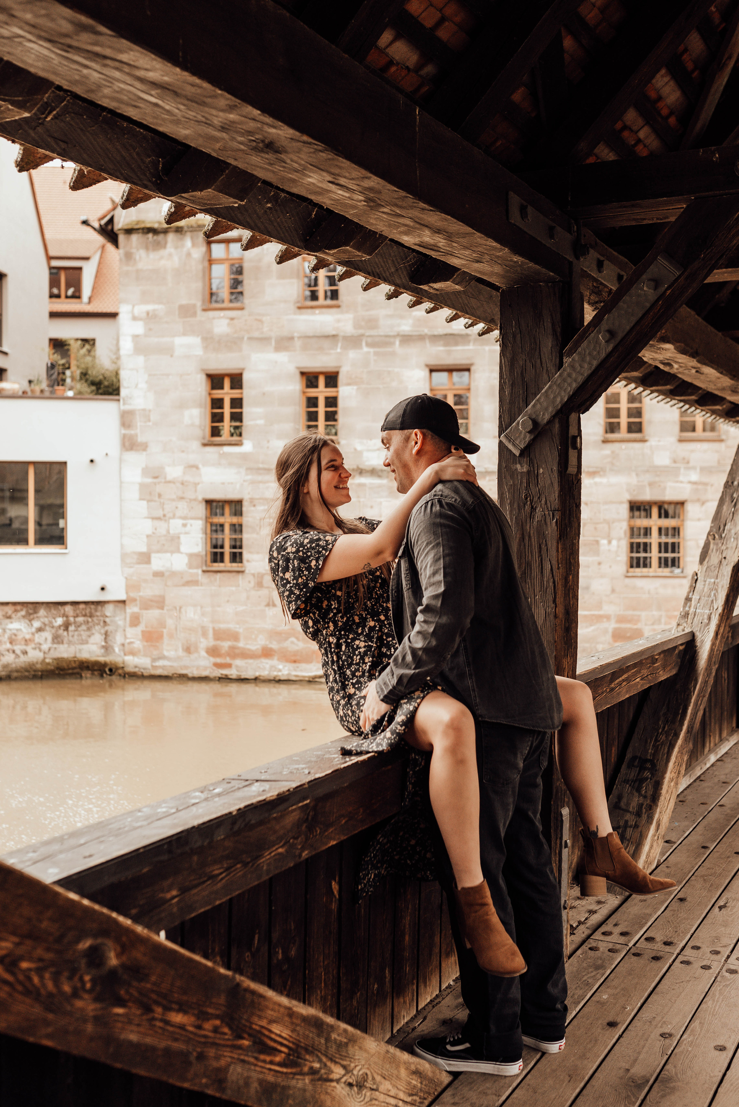 Engagement in Nuremberg. Фотограф в Нюрнберге Ирина Менерт из Ансбаха