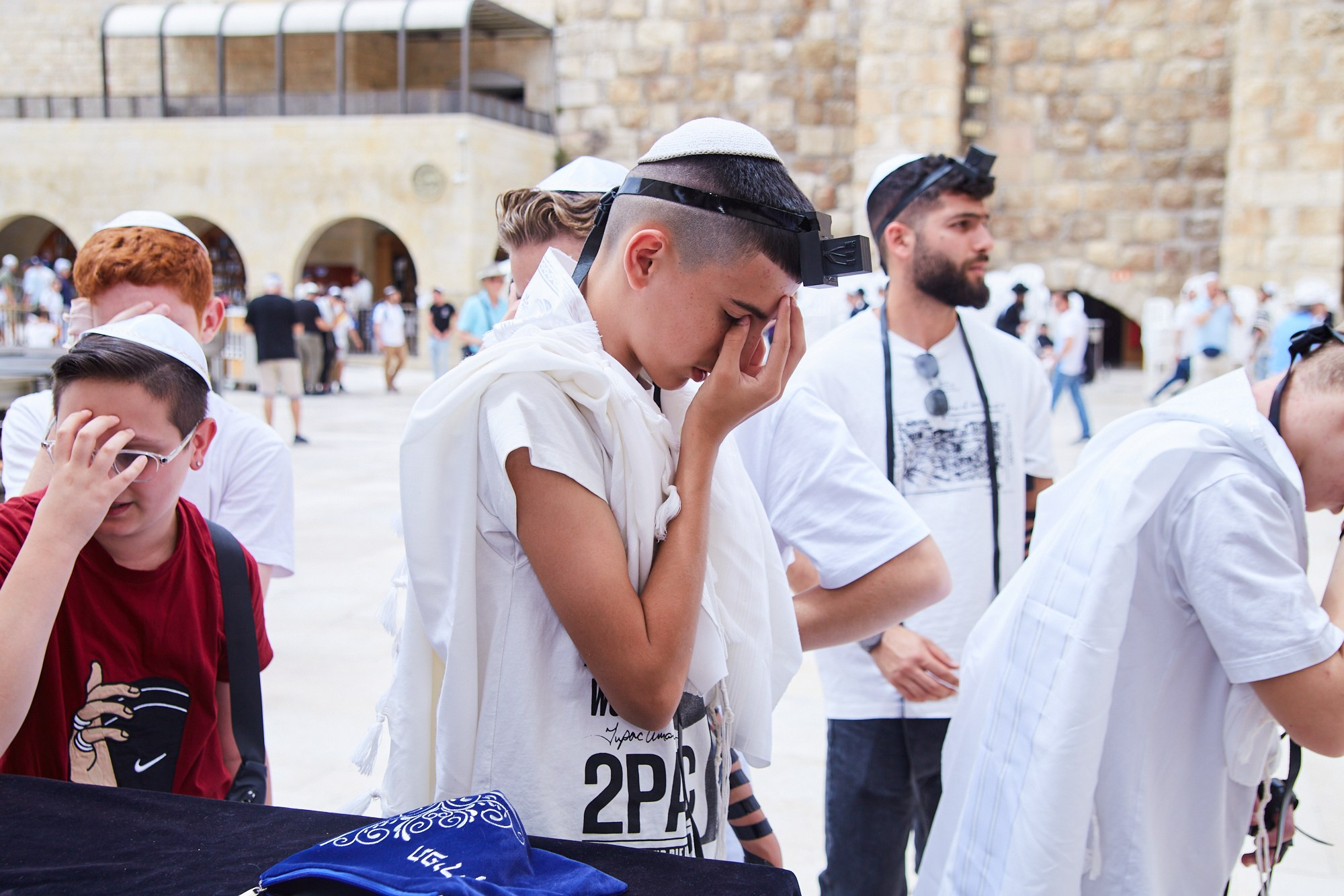 Бар-мицва на Котеле 2. Портретный и репортажный фотограф в Израиле Рома Бирман