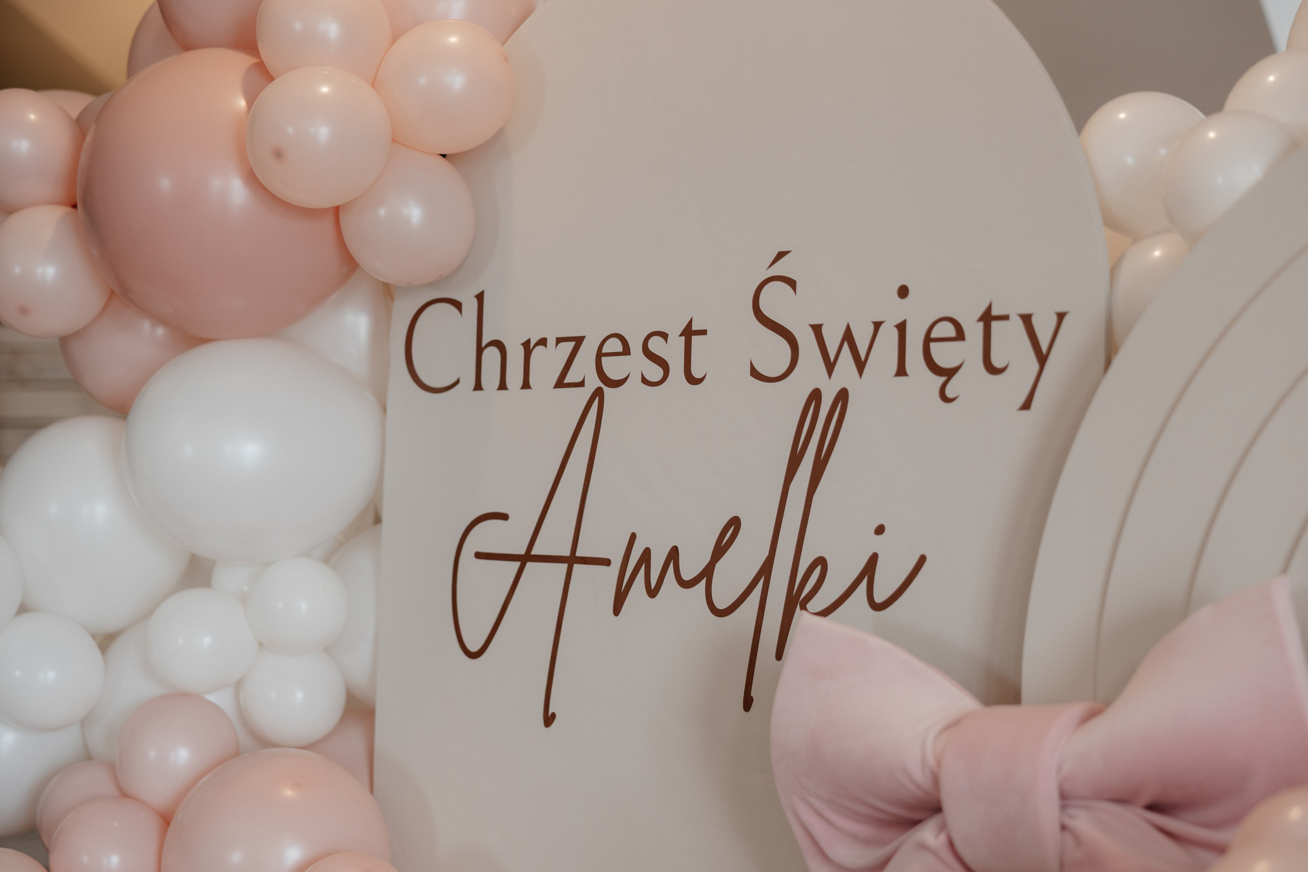 Chrzest Święty Amelki. Fotograf Siedlce