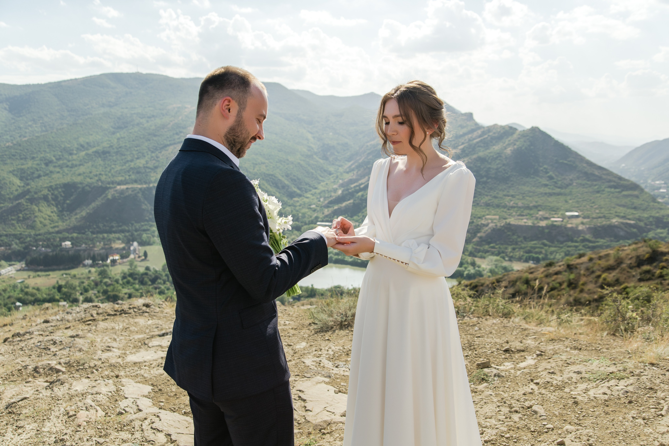 Wedding in Mtskheta and Jvari. Wedding Photographers and Film Maker in Georgia, Armenia Maks Kovalenko and Lara Tatosyan
