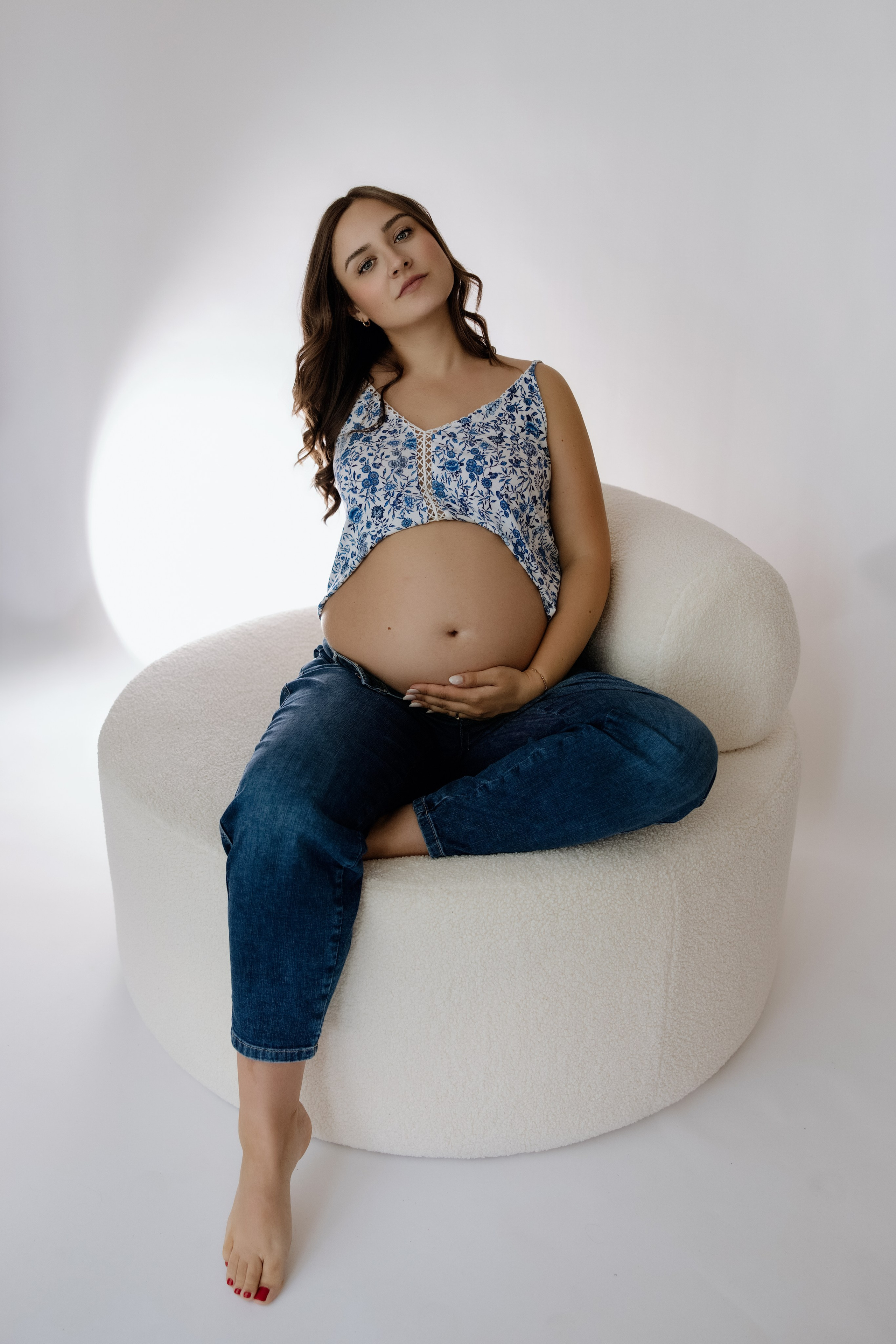 Babybauchfotografie in Raum Limburg - Marburg