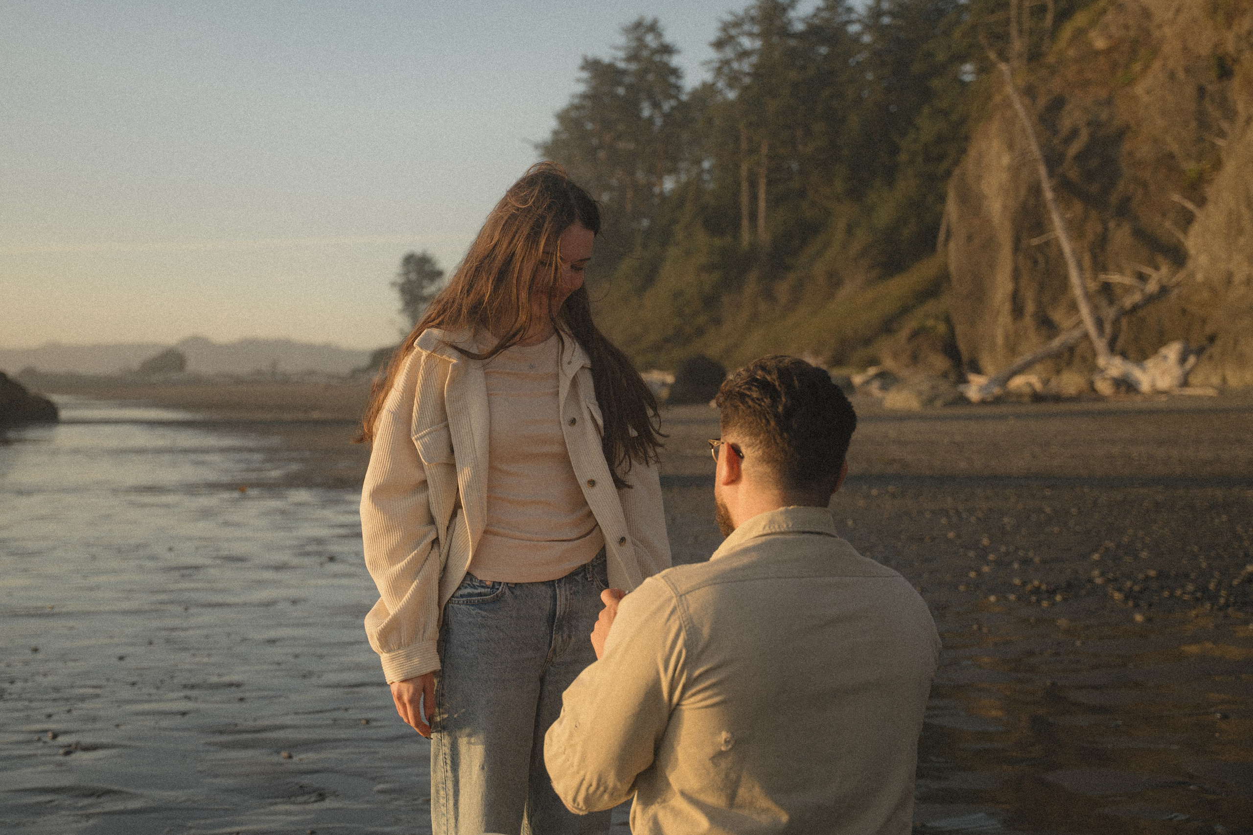 Andrew and Tanya proposal. Photographer in Washington Sophia D
